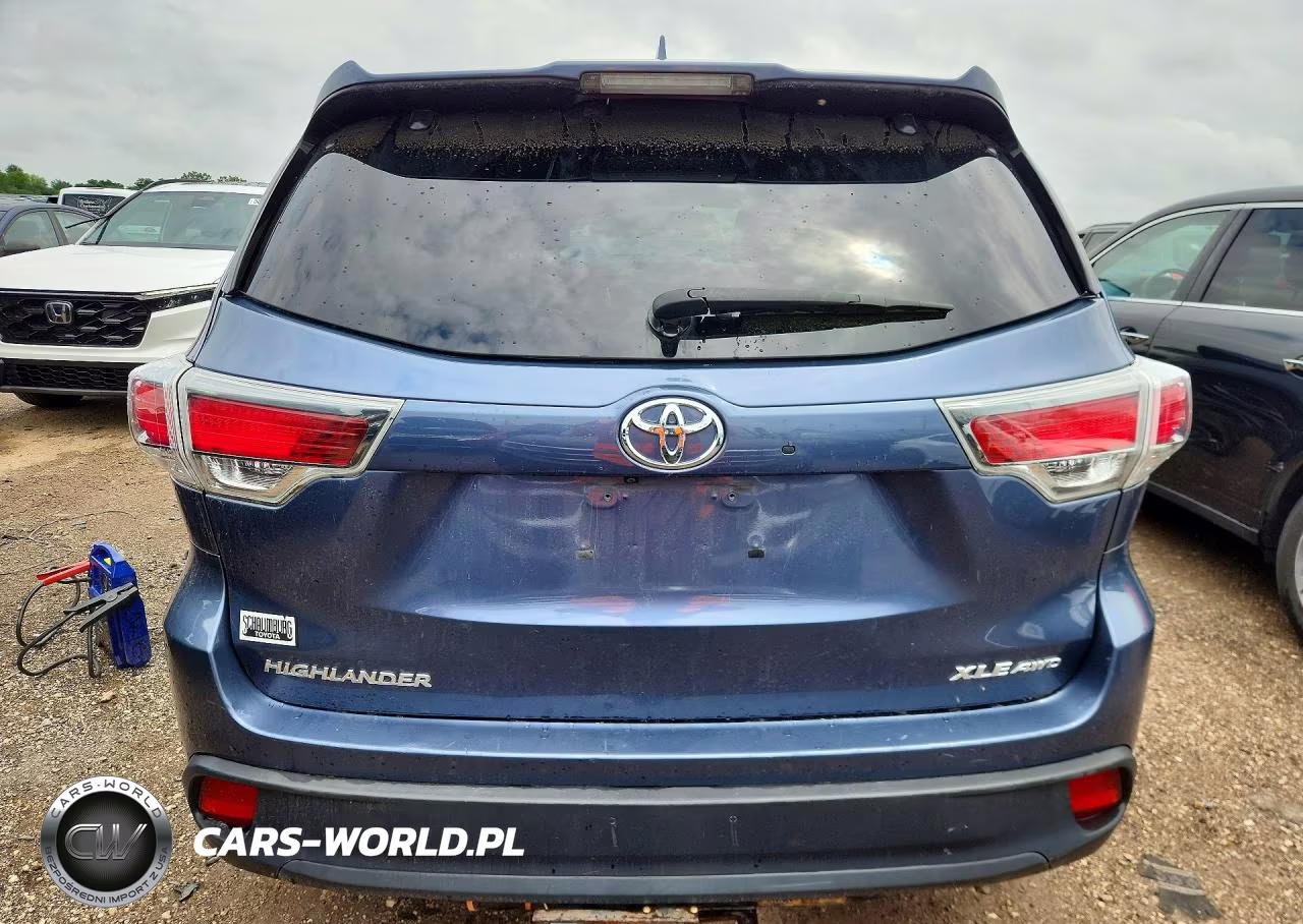 2016 Toyota Highlander Xle VIN:5TDJKRFH5GS290243 - 6