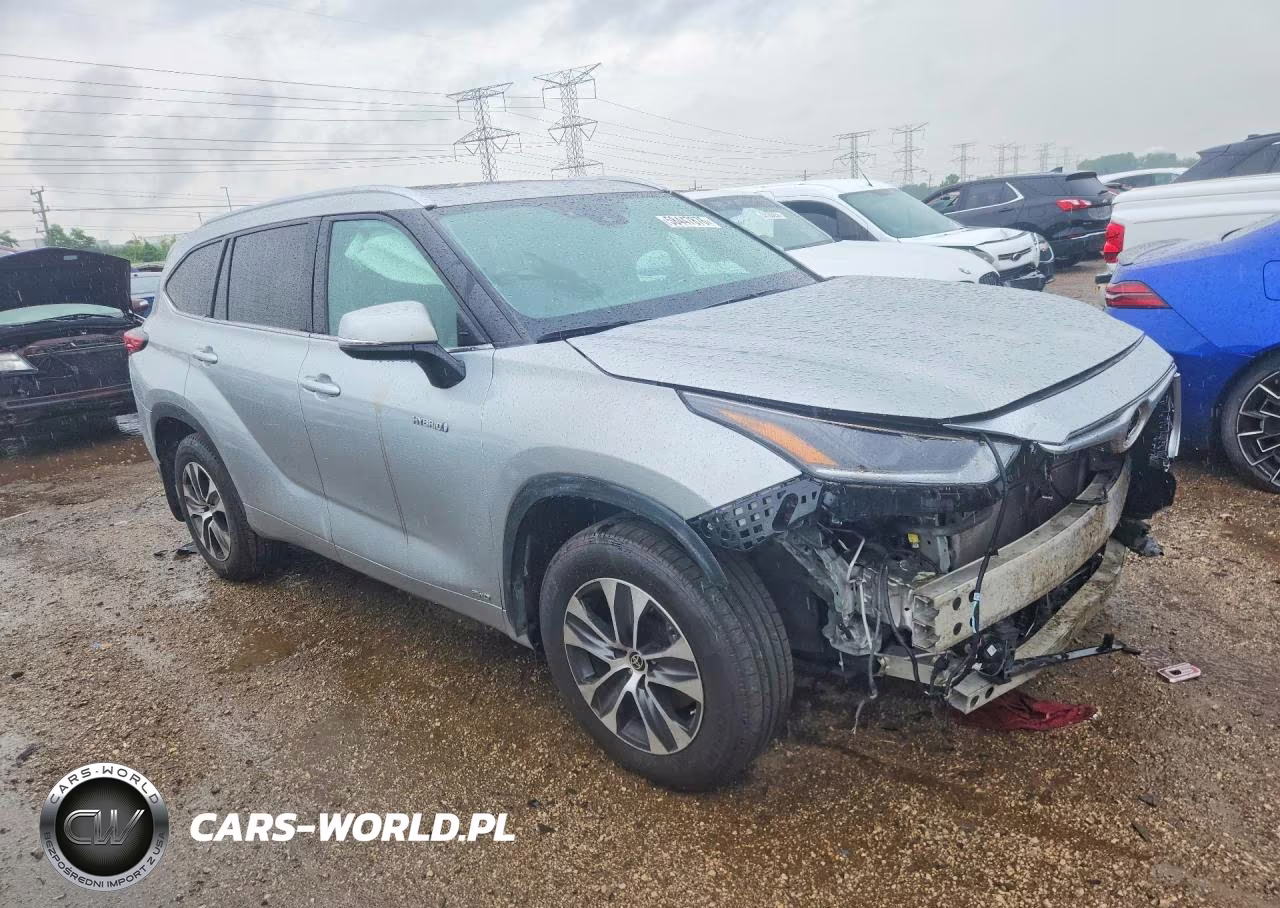 2021 Toyota Highlander Hybrid Xle VIN:5TDGBRCH1MS534044 - 4