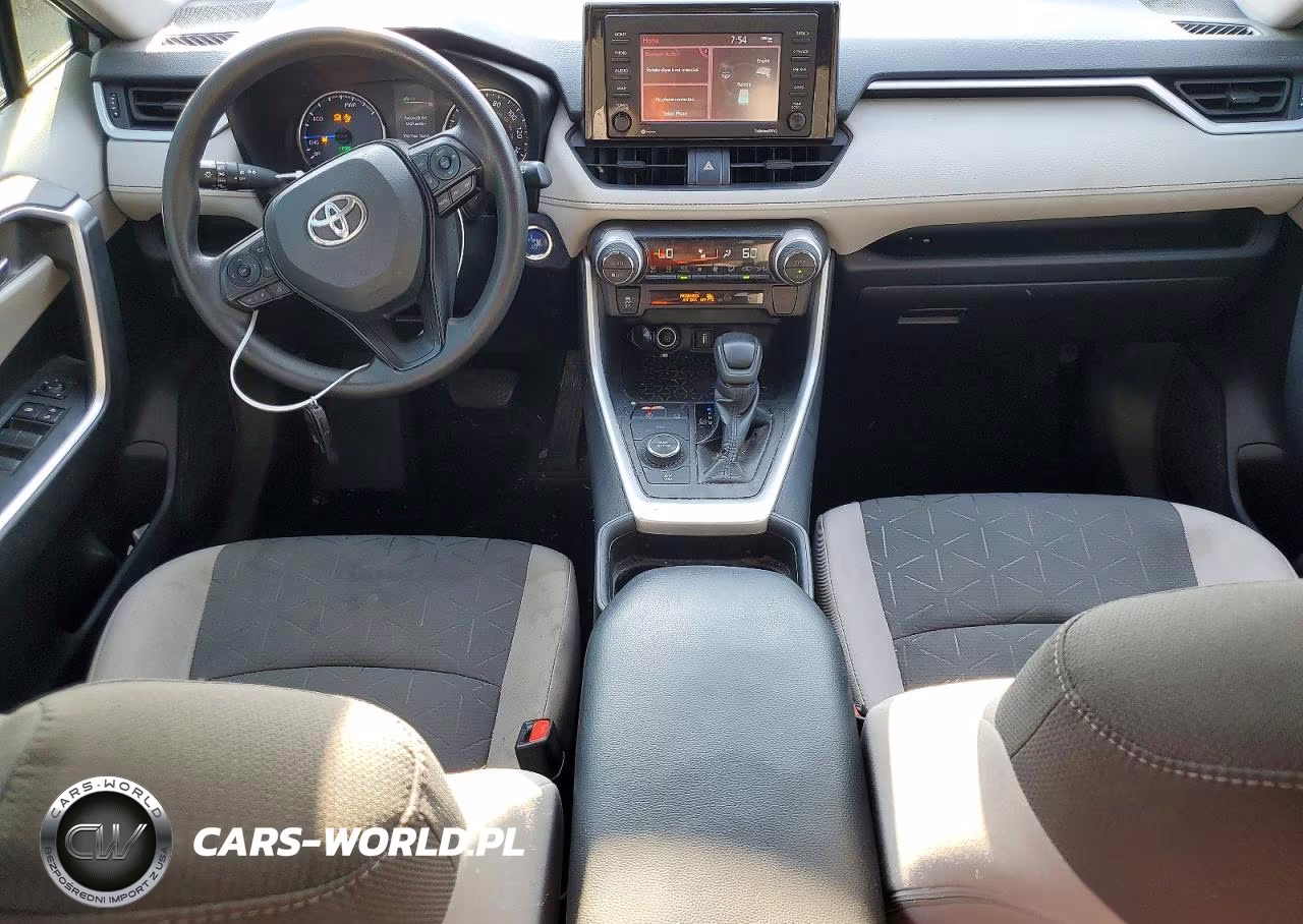 2020 Toyota Rav4 Hybrid Xle VIN:2T3RWRFV8LW080371 - 8