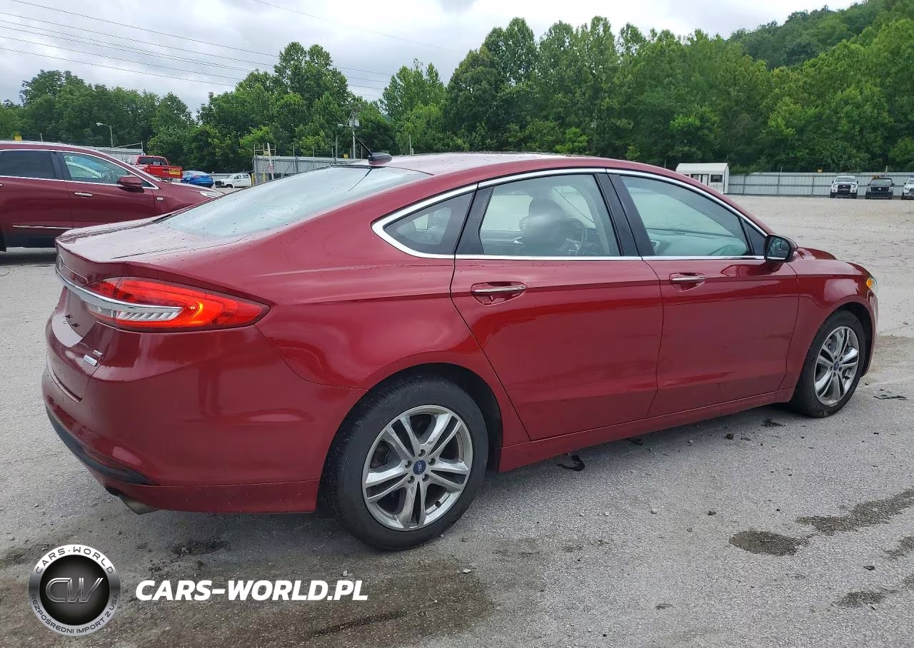 2018 Ford Fusion Se VIN:3FA6P0HD6JR256180 - 3