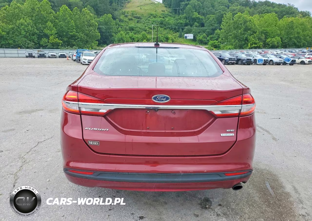 2018 Ford Fusion Se VIN:3FA6P0HD6JR256180 - 6