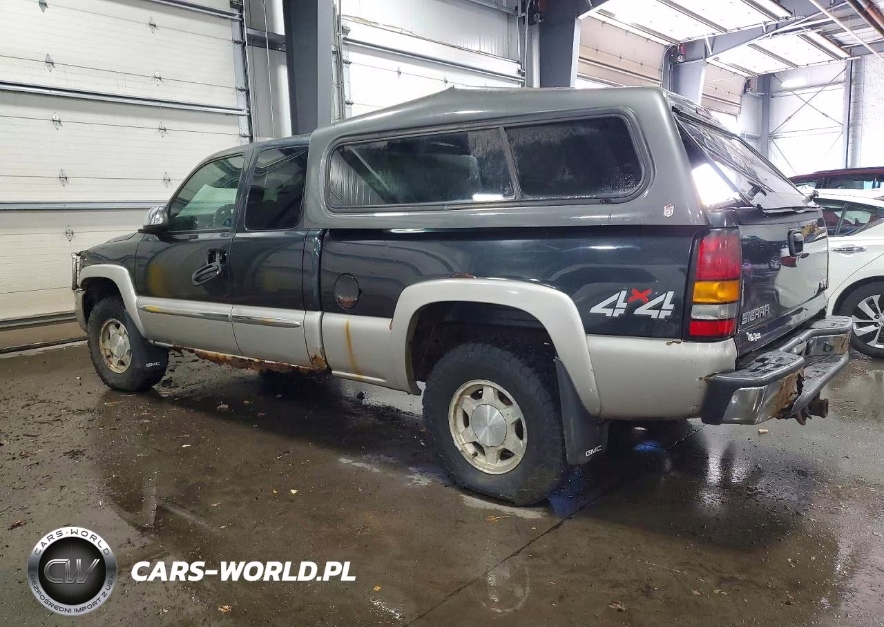 2004 GMC New Sierra K1500 VIN:1GTEK19T34Z345527 - 2