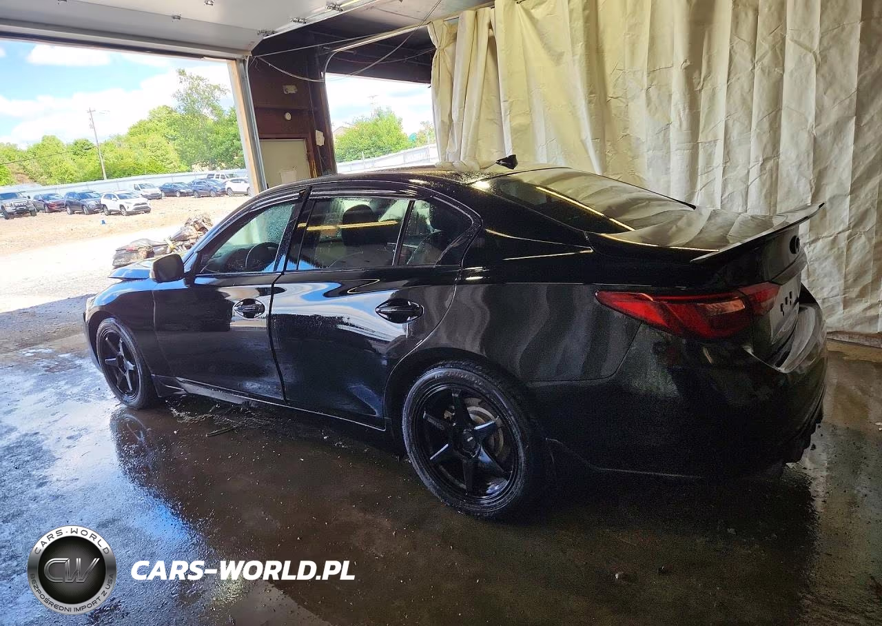 2019 Infiniti Q50 3.0T Luxe VIN:JN1EV7AR4KM555304 - 2