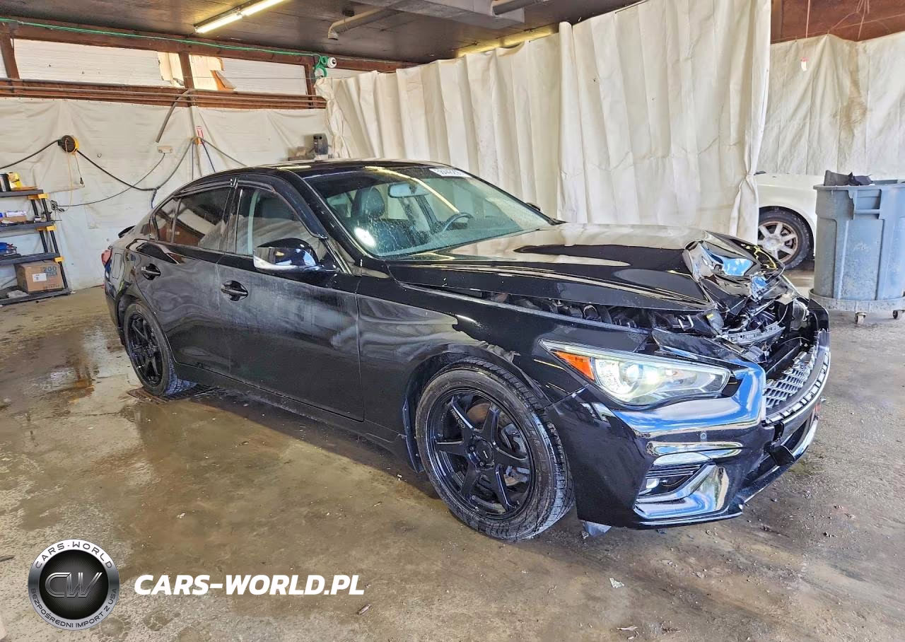 2019 Infiniti Q50 3.0T Luxe VIN:JN1EV7AR4KM555304 - 4