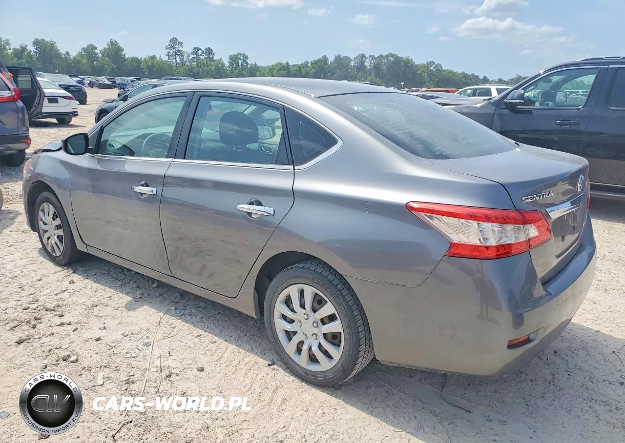 2015 Nissan Sentra S VIN:3N1AB7AP2FY242356 - 2