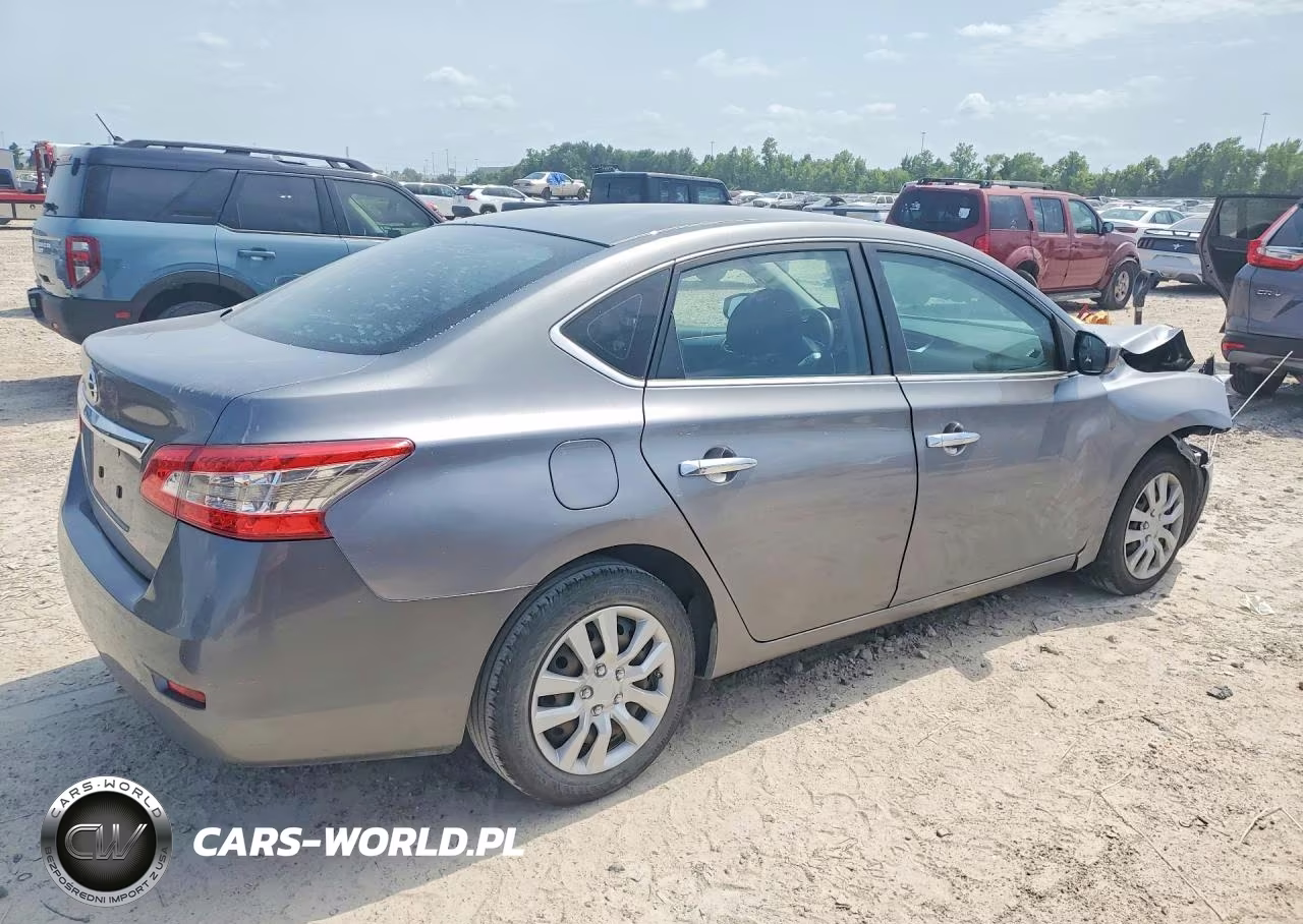 2015 Nissan Sentra S VIN:3N1AB7AP2FY242356 - 3