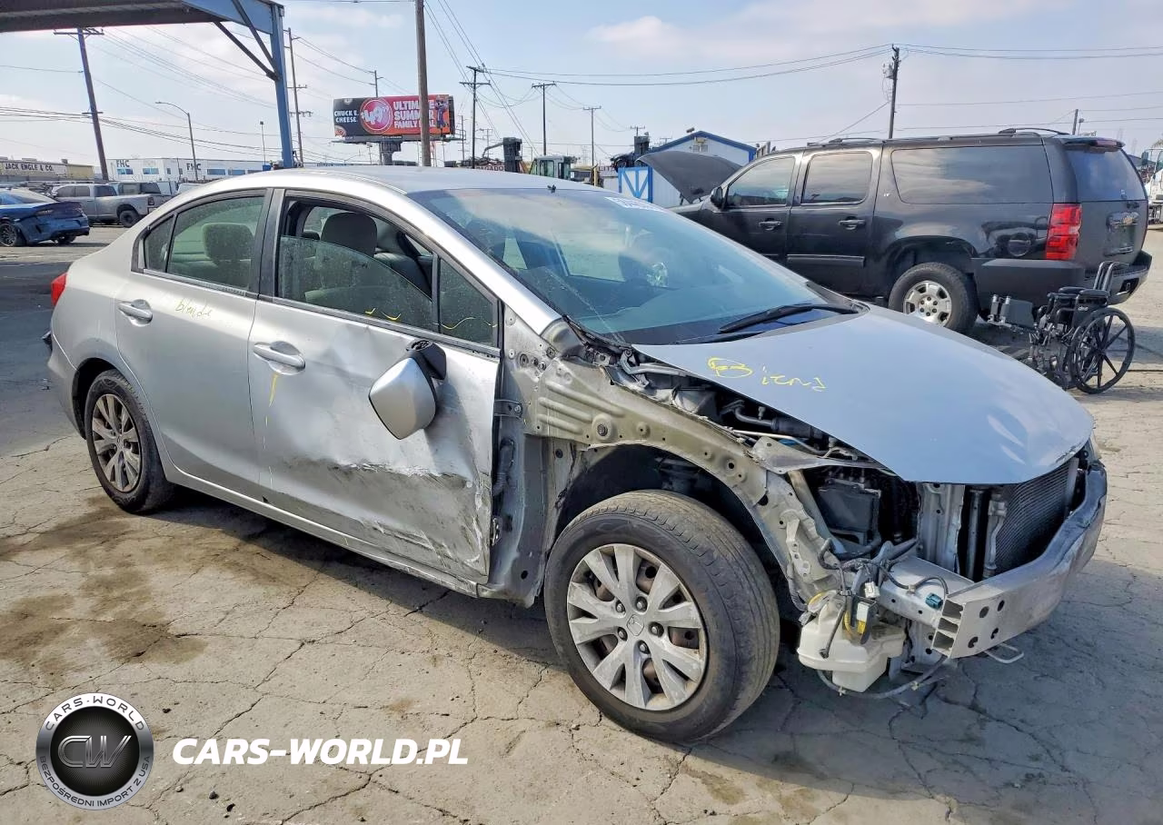 2012 Honda Civic Lx VIN:2HGFB2F56CH324669 - 4