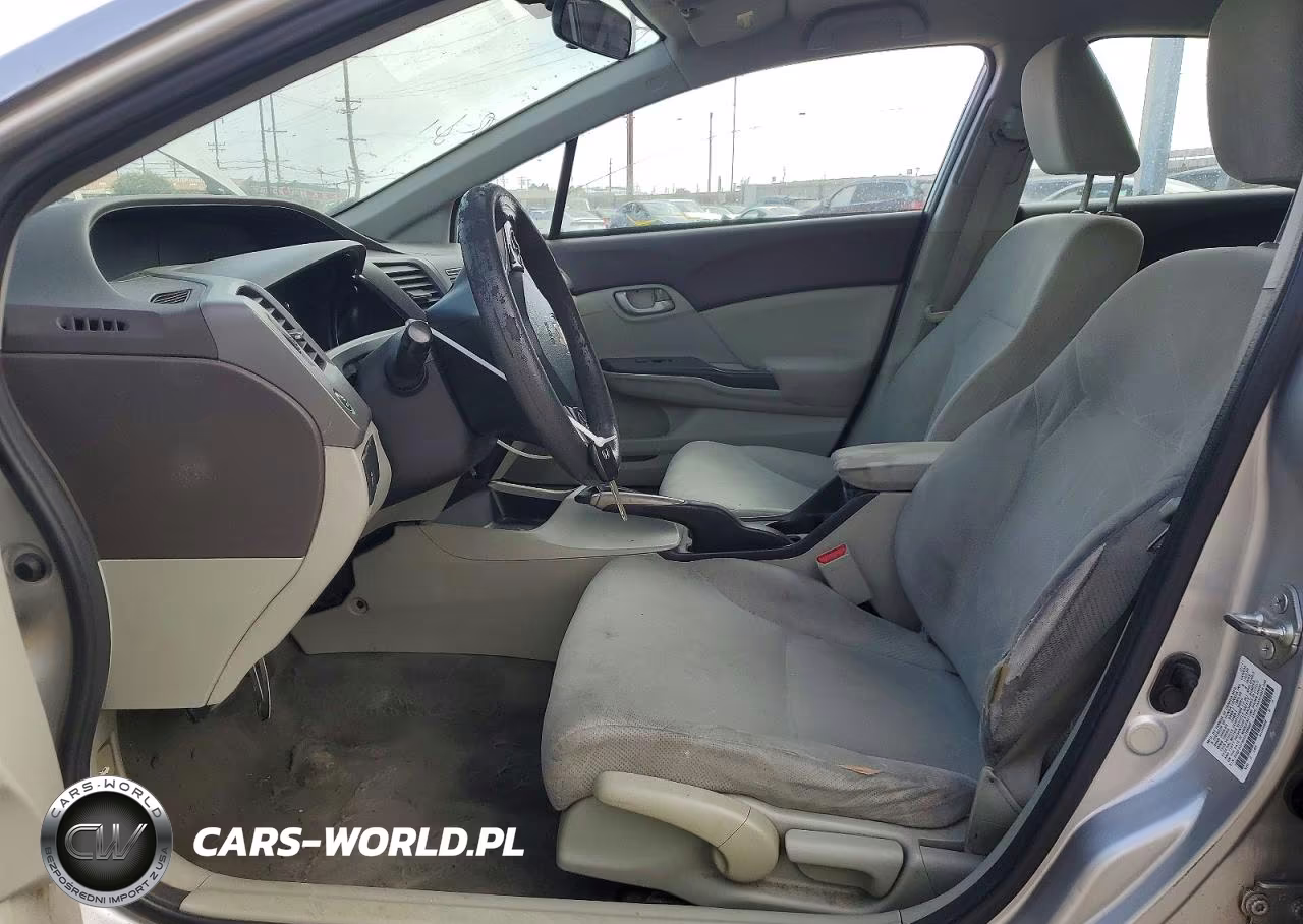 2012 Honda Civic Lx VIN:2HGFB2F56CH324669 - 7
