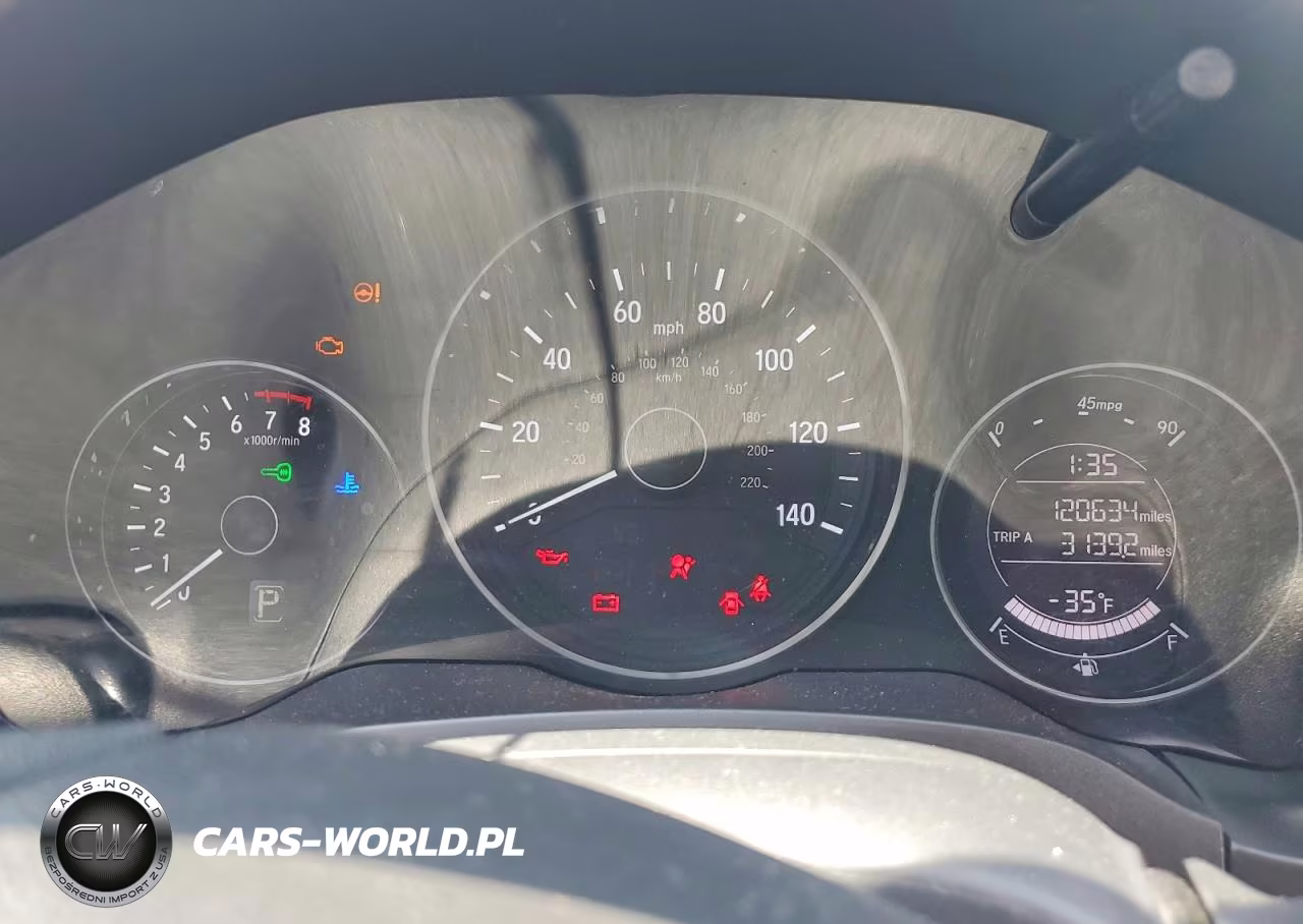 2016 Honda Hr-V Lx VIN:3CZRU5H37GM713258 - 9