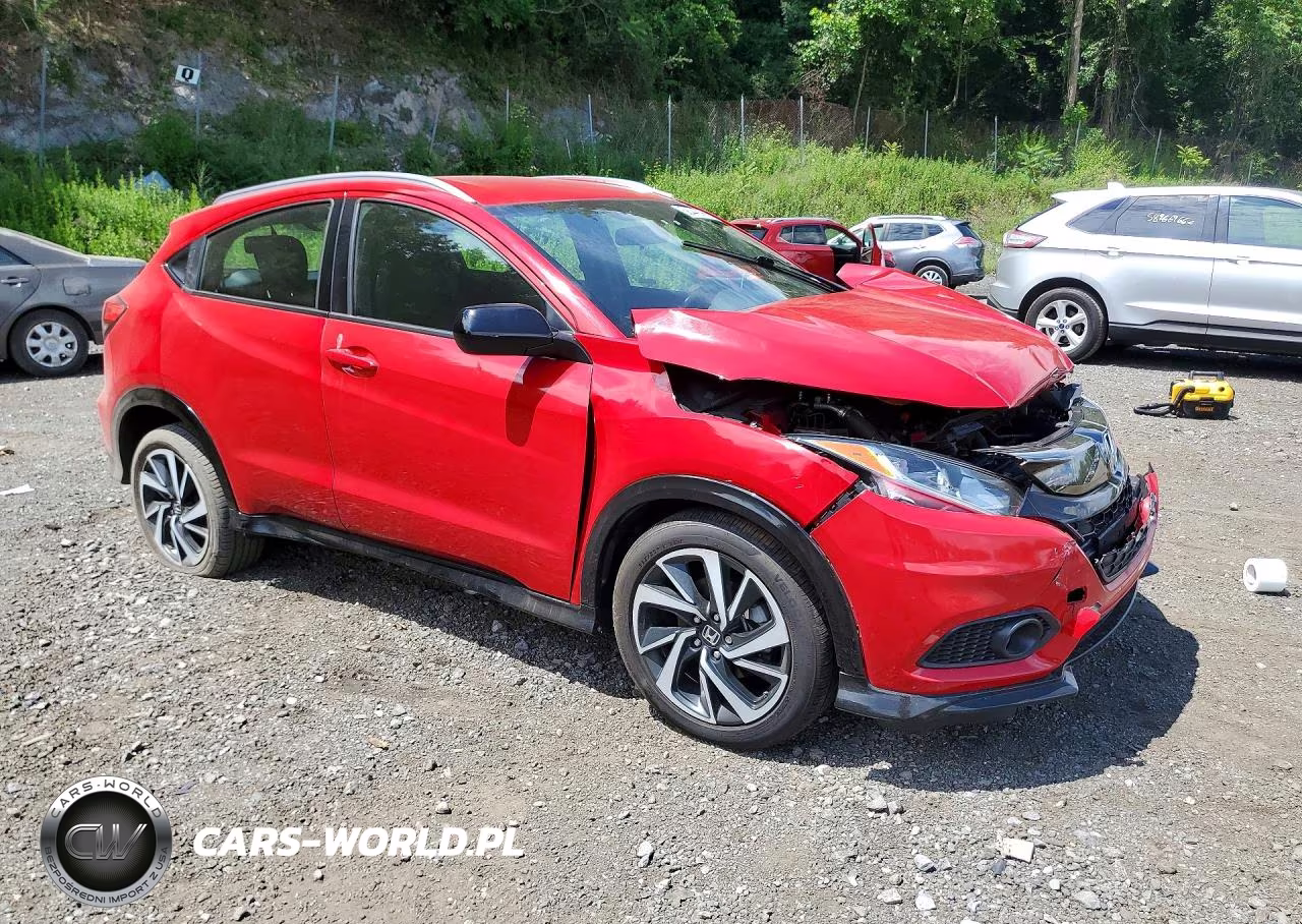 2019 Honda Hr-V Sport VIN:3CZRU6H13KG702642 - 4