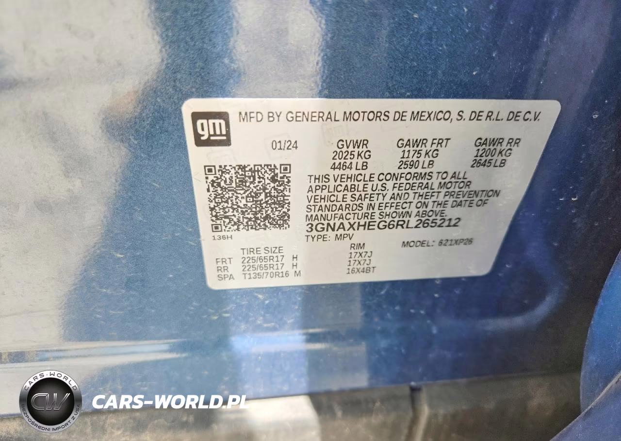 2024 Chevrolet Equinox Ls VIN:3GNAXHEG6RL265212 - 12