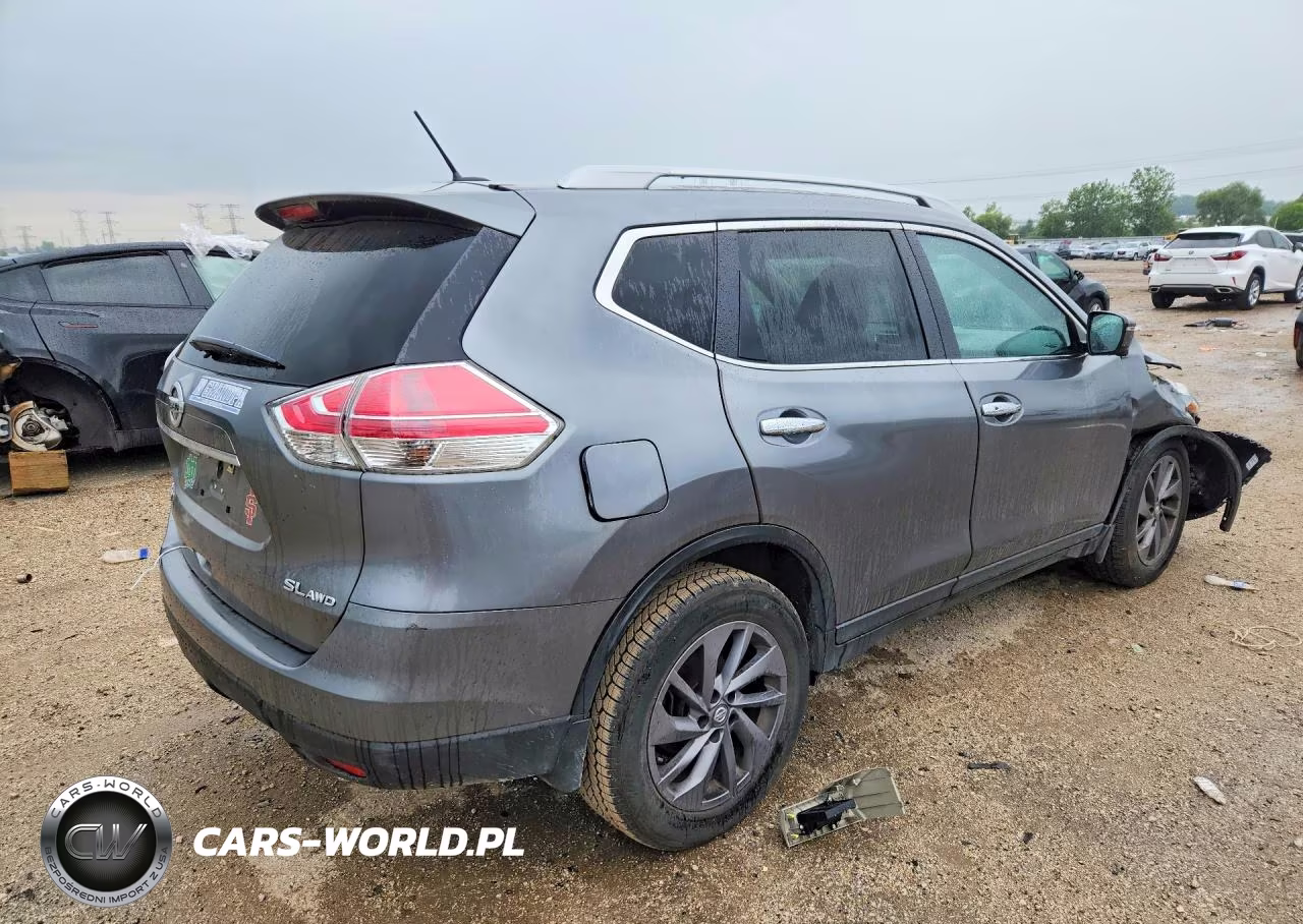 2016 Nissan Rogue Sl VIN:5N1AT2MV5GC847078 - 3