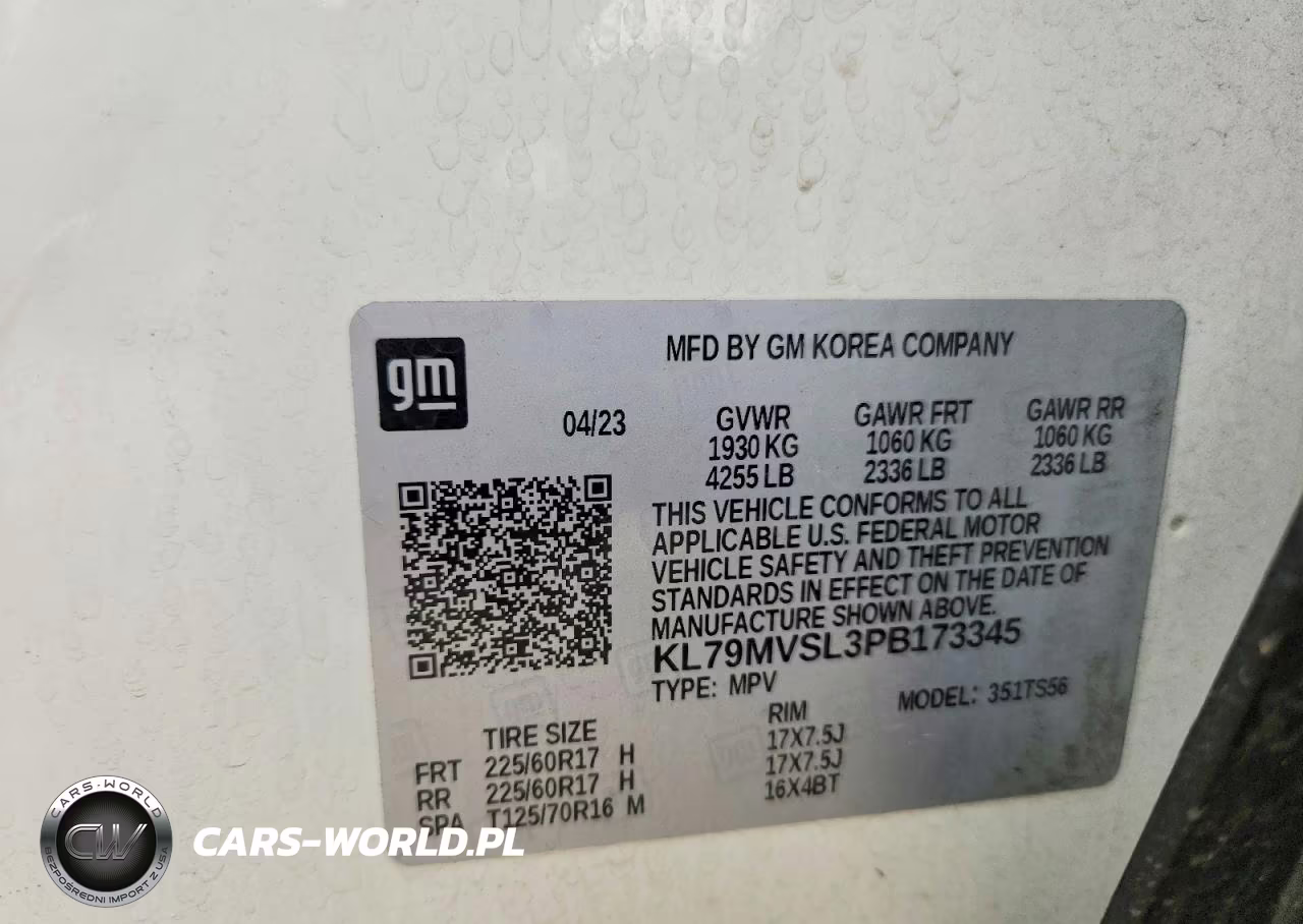 2023 Chevrolet Trailblazer Activ VIN:KL79MVSL3PB173345 - 14
