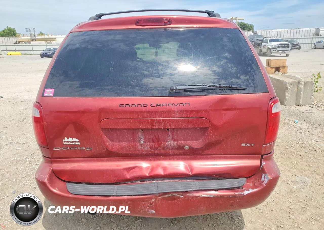 2006 Dodge Grand Caravan Sxt VIN:2D4GP44L66R853879 - 6