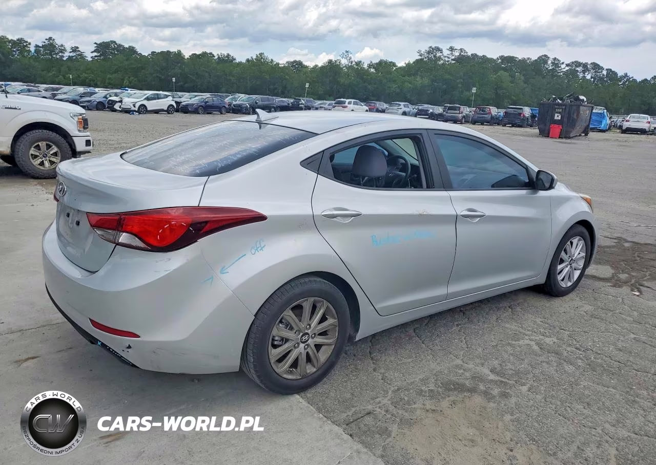 2014 Hyundai Elantra Se VIN:KMHDH4AE1EU164994 - 3