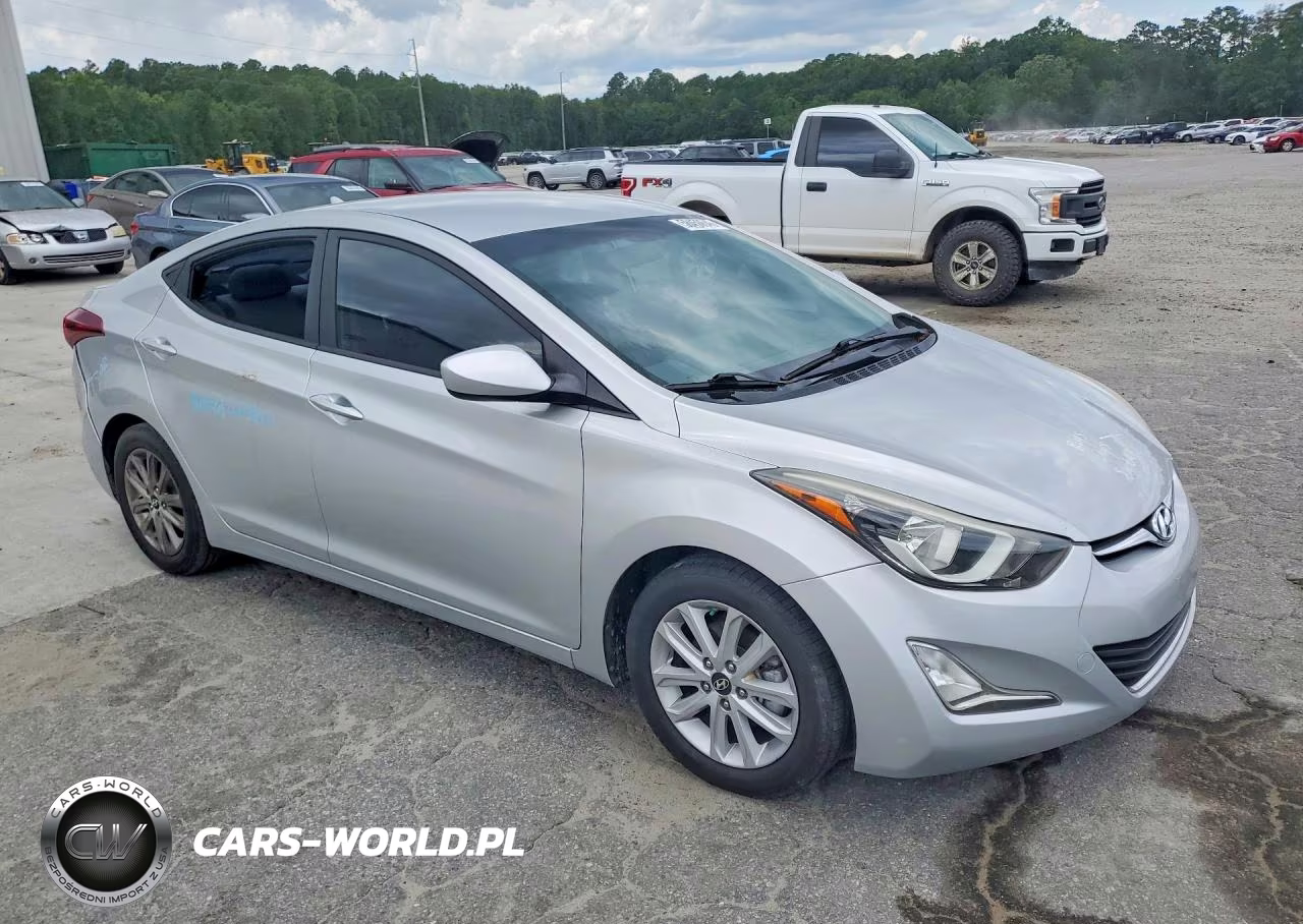 2014 Hyundai Elantra Se VIN:KMHDH4AE1EU164994 - 4