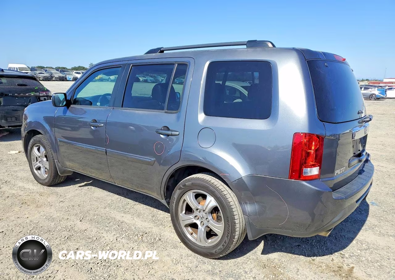 2013 Honda Pilot Exl VIN:5FNYF4H50DB066550 - 2