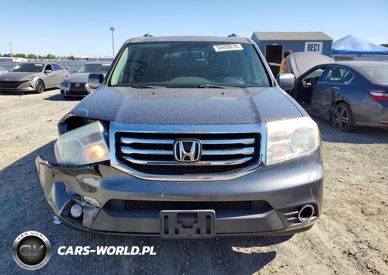 2013 Honda Pilot Exl VIN:5FNYF4H50DB066550 - 5