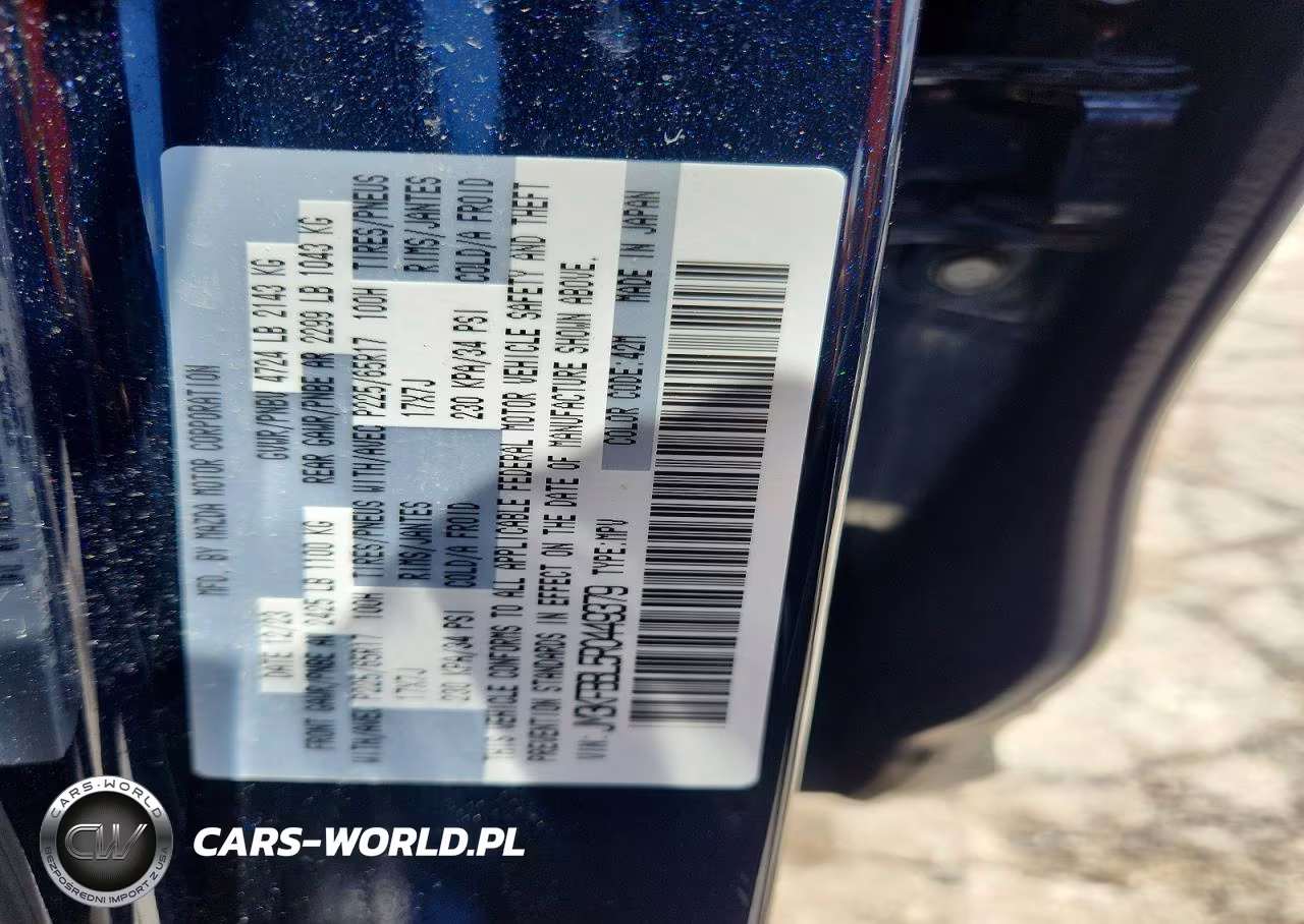 2024 Mazda Cx-5 Select VIN:JM3KFBBL5R0449379 - 14