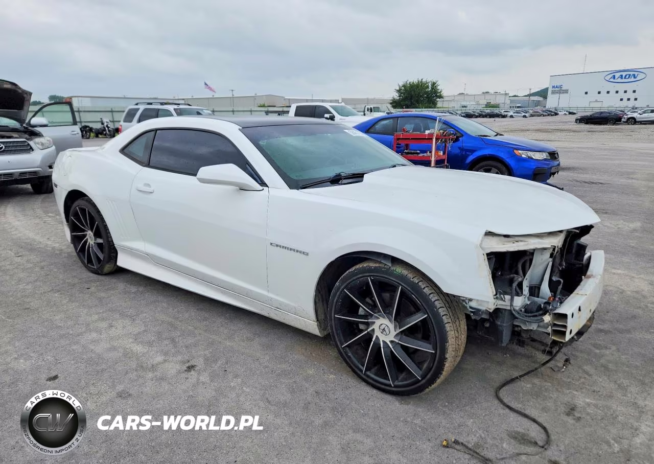 2013 Chevrolet Camaro Lt VIN:2G1FC1E37D9224767 - 4