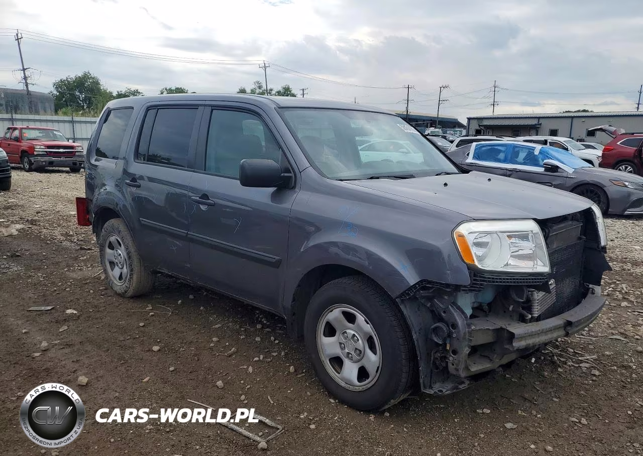 2014 Honda Pilot Lx VIN:5FNYF4H29EB014213 - 4
