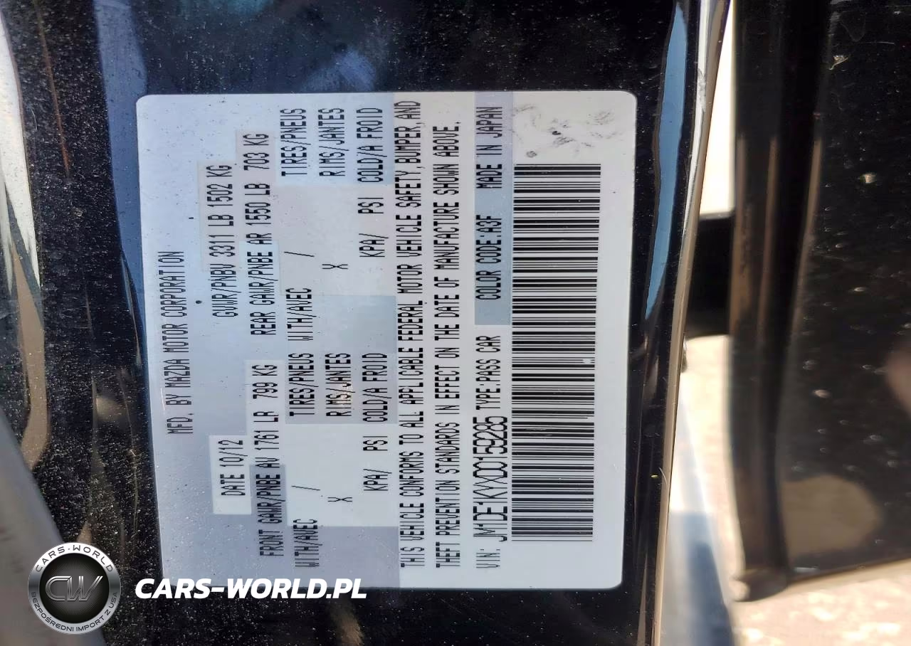 2013 Mazda Mazda2 VIN:JM1DE1KYXD0159285 - 12