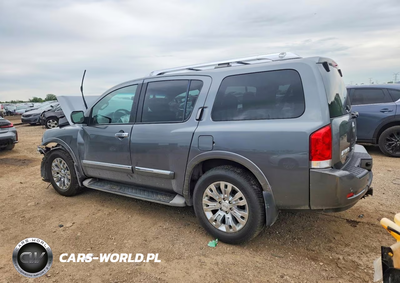 2015 Nissan Armada Platinum VIN:5N1AA0NE7FN604741 - 2