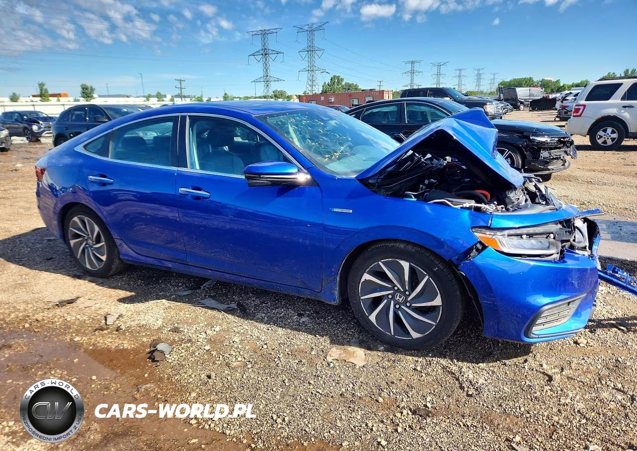 2019 Honda Insight Touring VIN:19XZE4F99KE018741 - 4