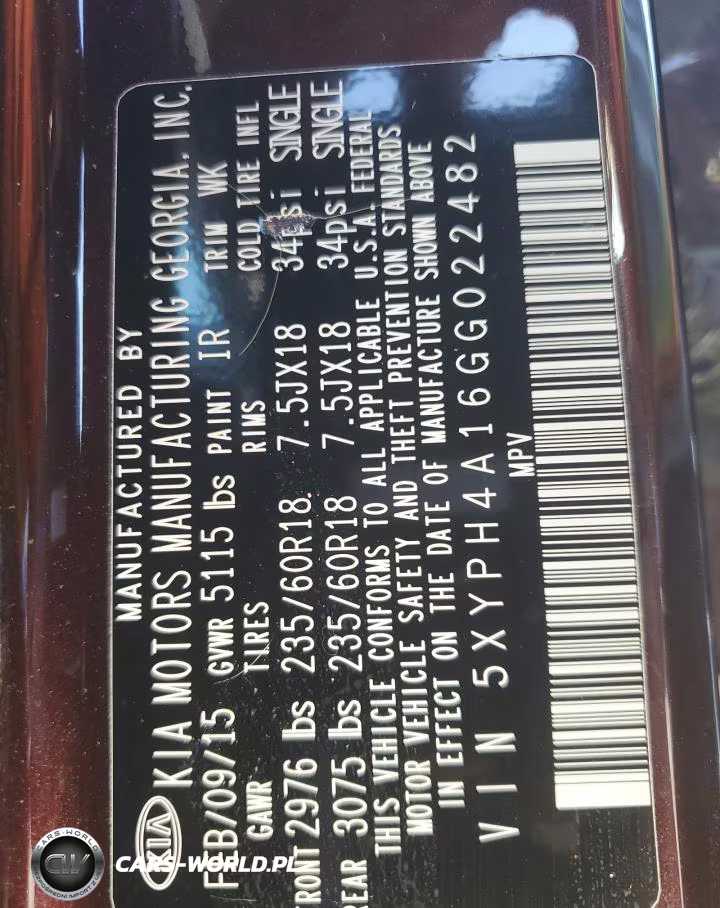 2016 Kia Sorento Ex VIN:5XYPH4A16GG022482 - 13