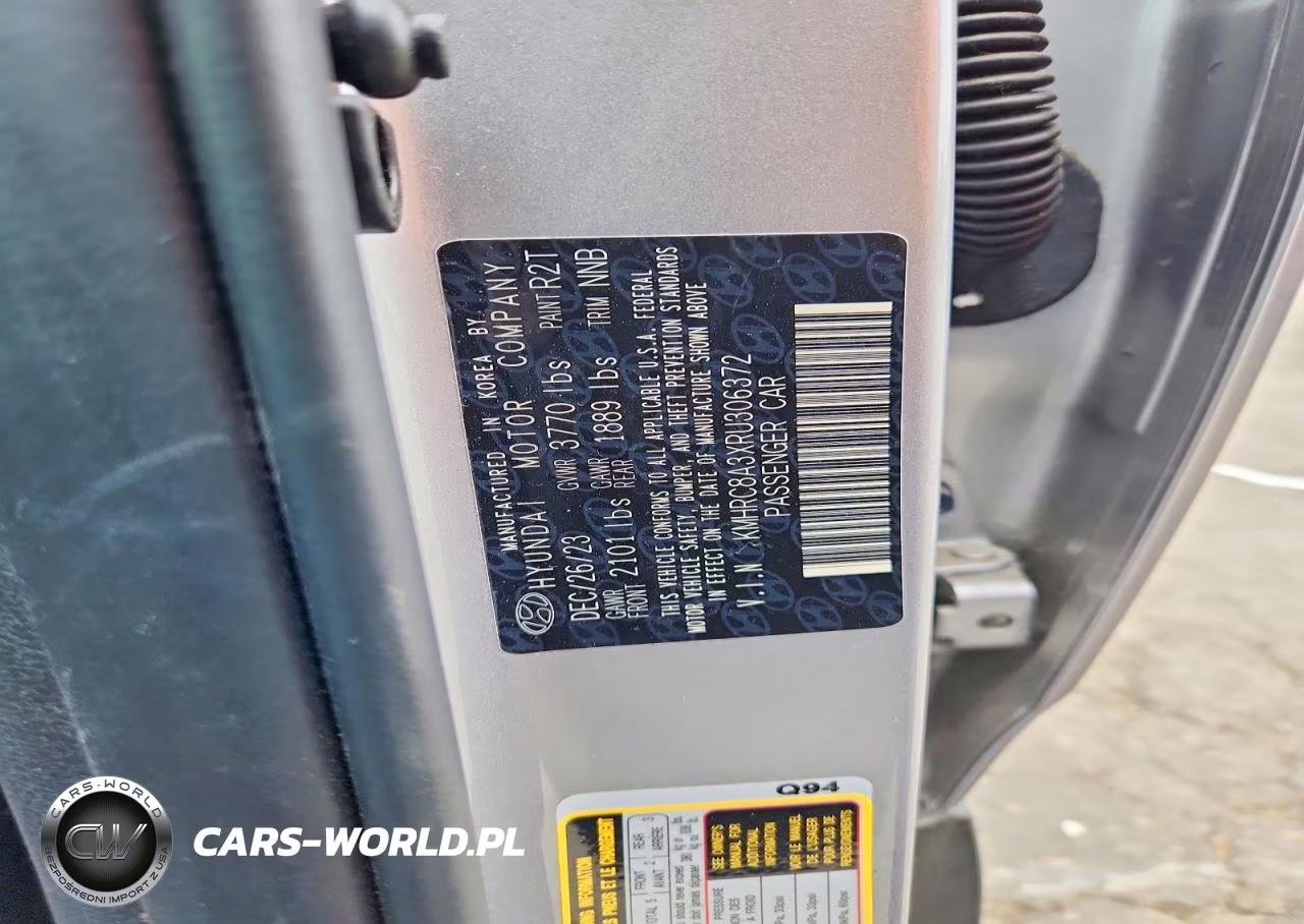 2024 Hyundai Venue Sel VIN:KMHRC8A3XRU306372 - 12