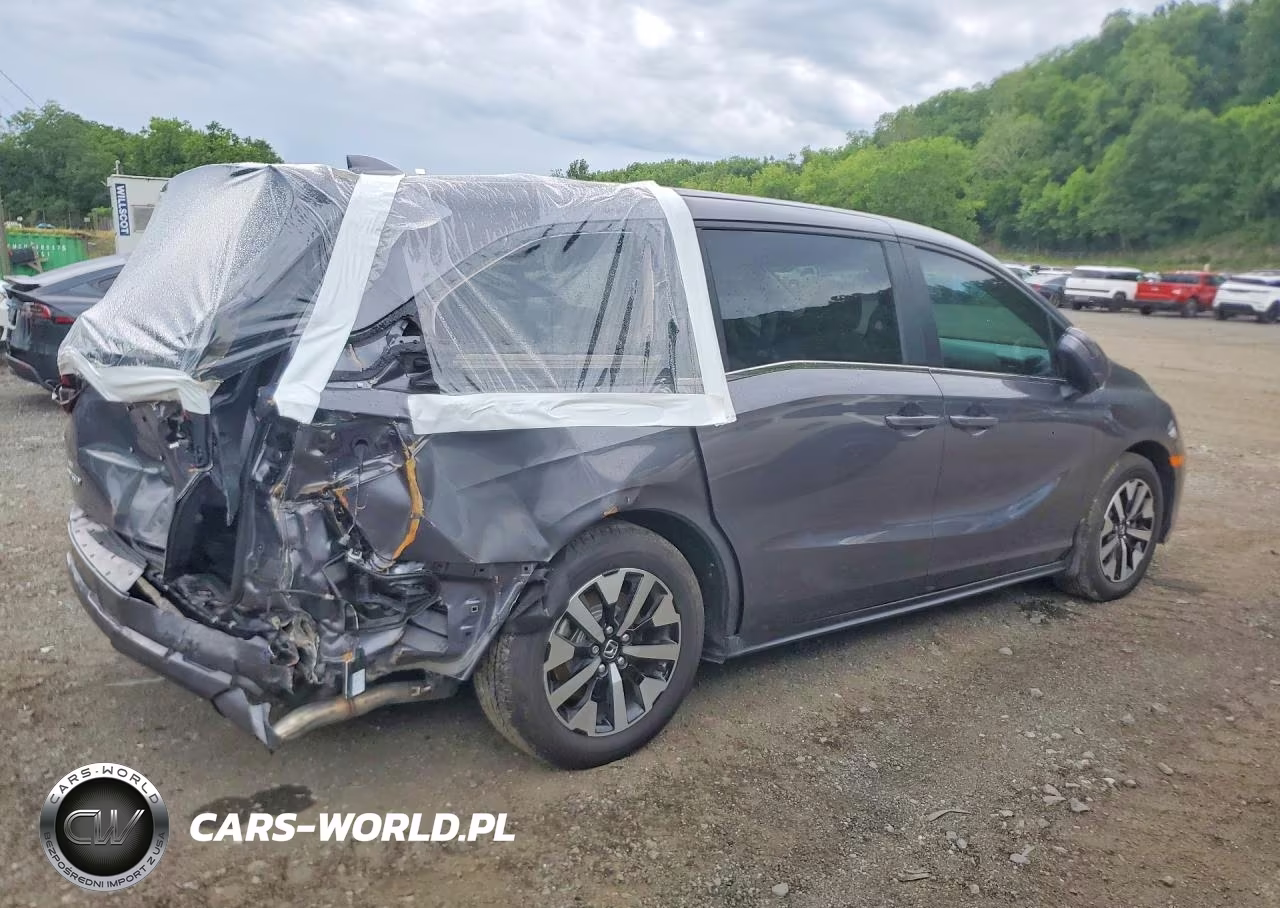 2026 Honda Odyssey Exl VIN:5FNRL6H67TB004899 - 3