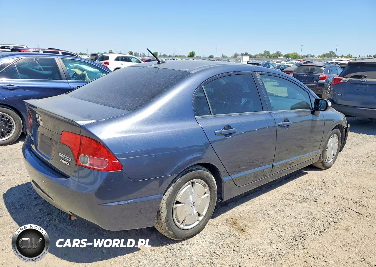 2007 Honda Civic Hybrid VIN:JHMFA36237S029264 - 3