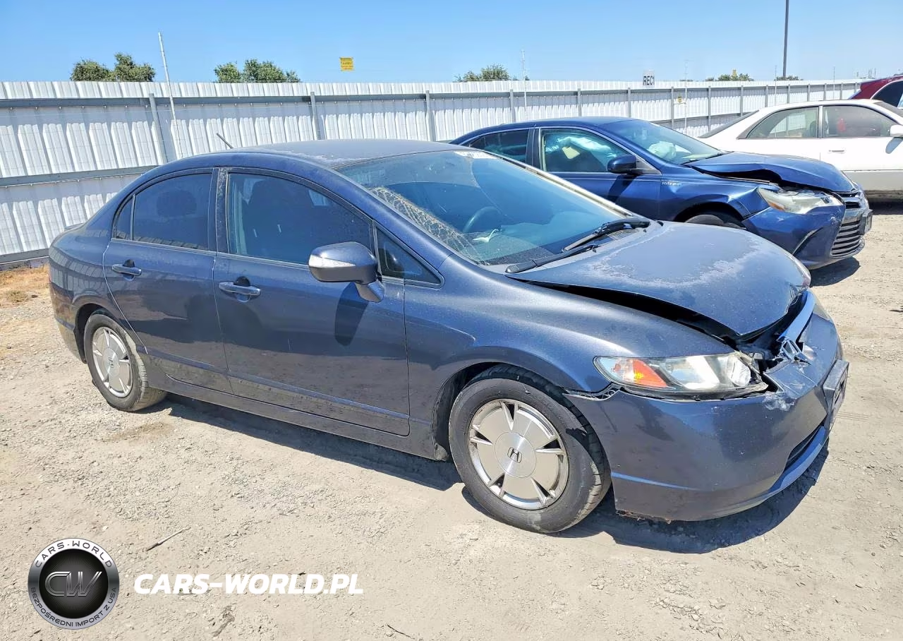 2007 Honda Civic Hybrid VIN:JHMFA36237S029264 - 4