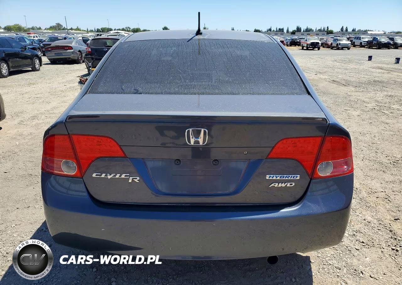 2007 Honda Civic Hybrid VIN:JHMFA36237S029264 - 6