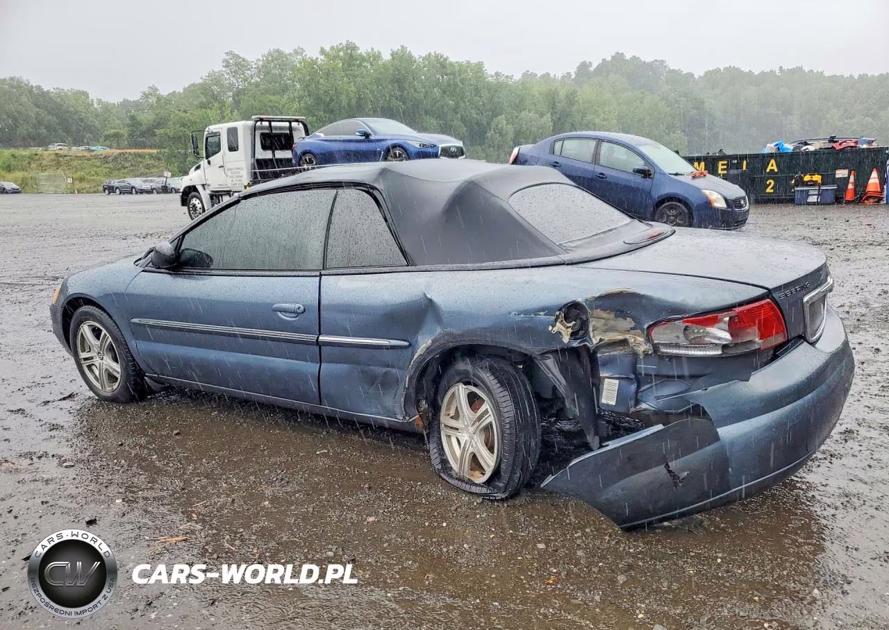 2003 Chrysler Sebring Limited VIN:1C3EL65R43N572286 - 2
