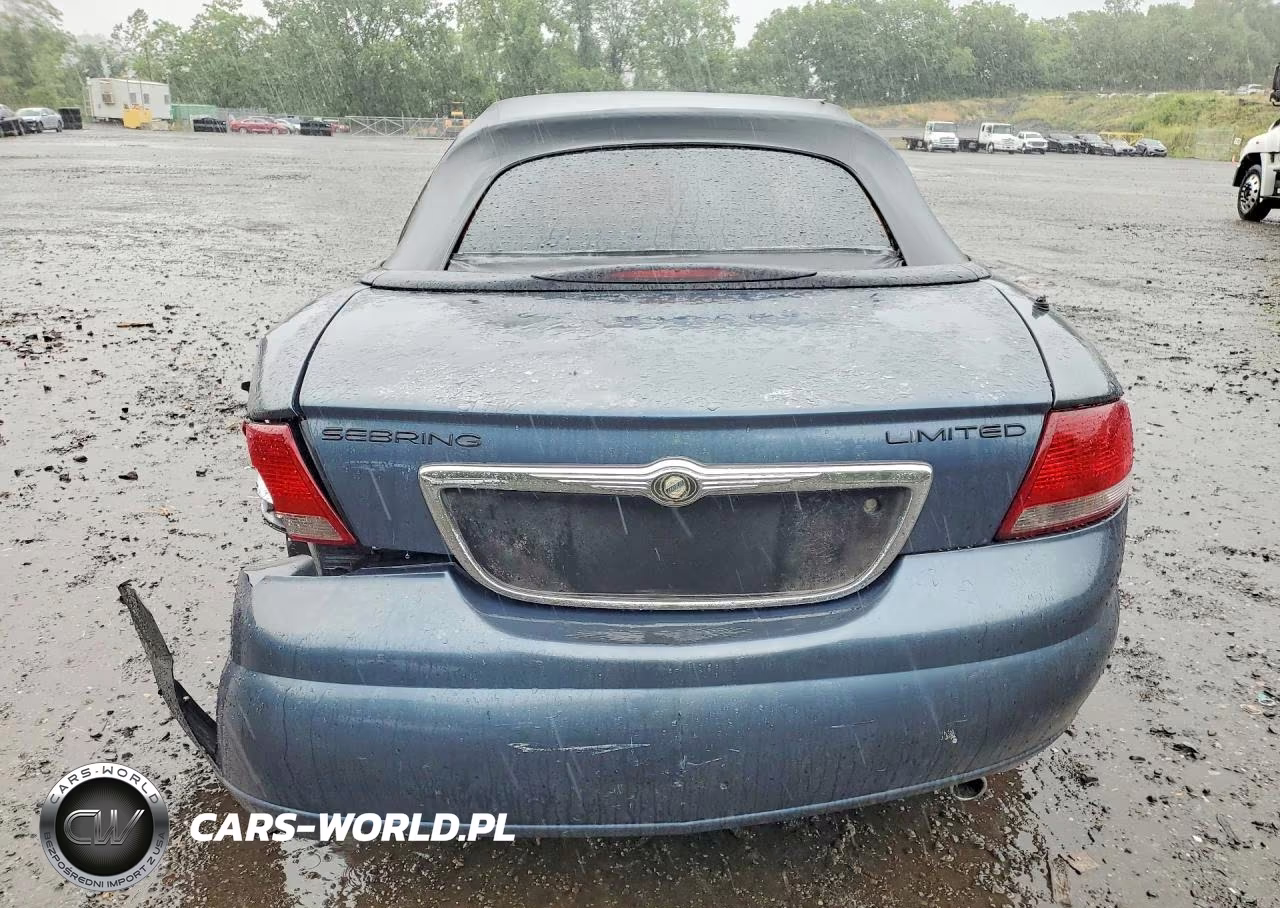 2003 Chrysler Sebring Limited VIN:1C3EL65R43N572286 - 6