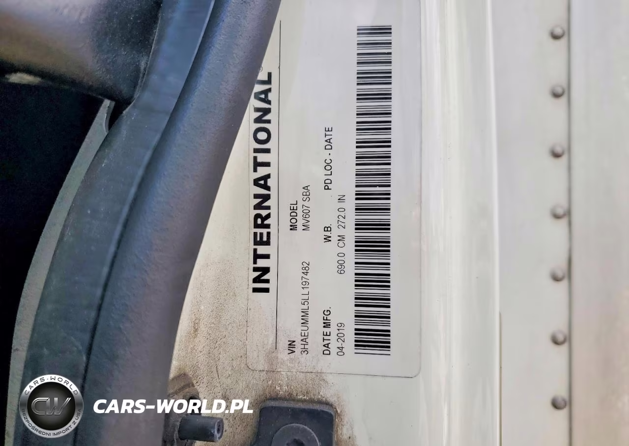 2020 International Mv607 - Box Truck VIN:3HAEUMML5LL197482 - 13