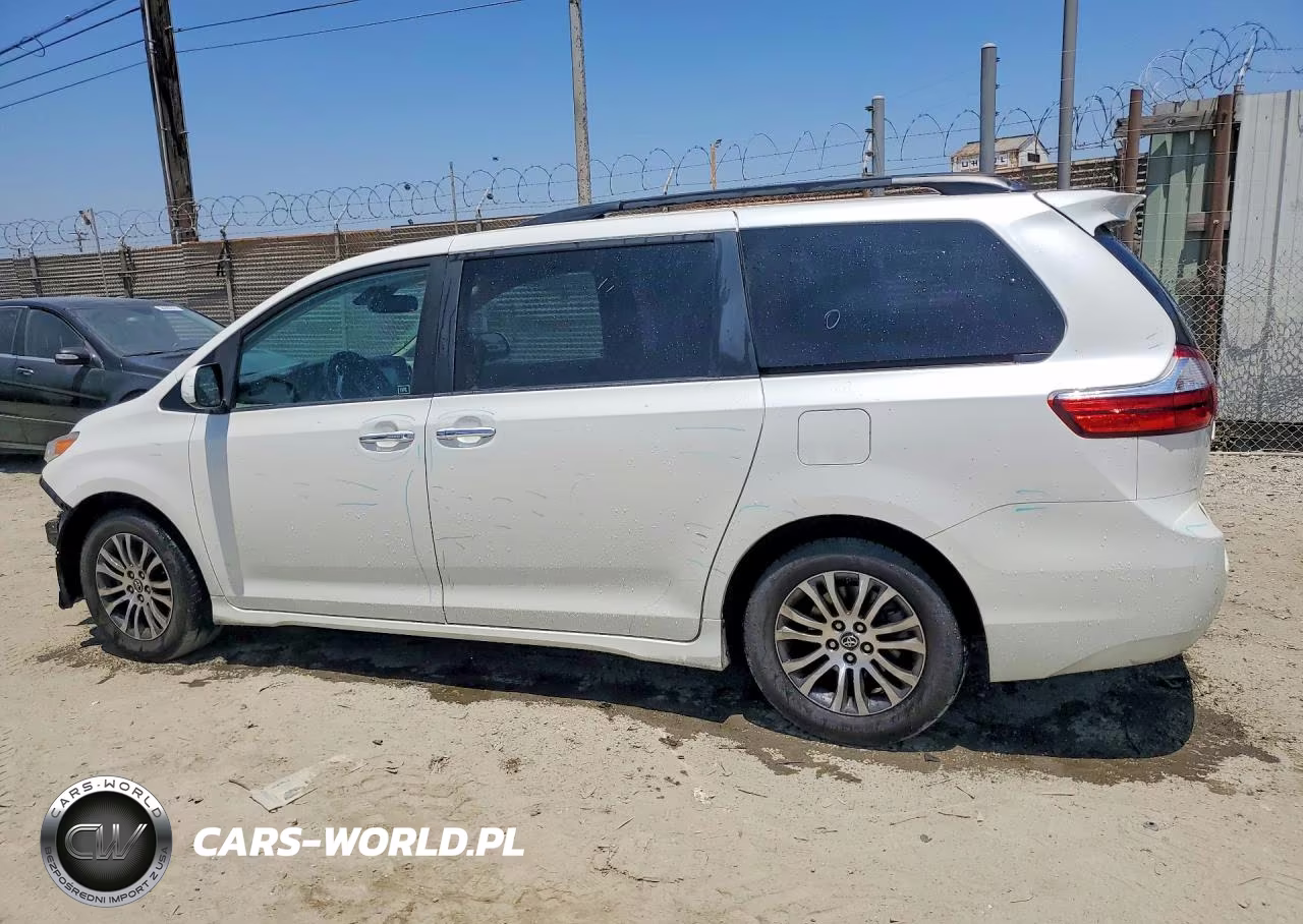 2019 Toyota Sienna Xle Premium 8-Passenger VIN:5TDYZ3DC2KS019387 - 2