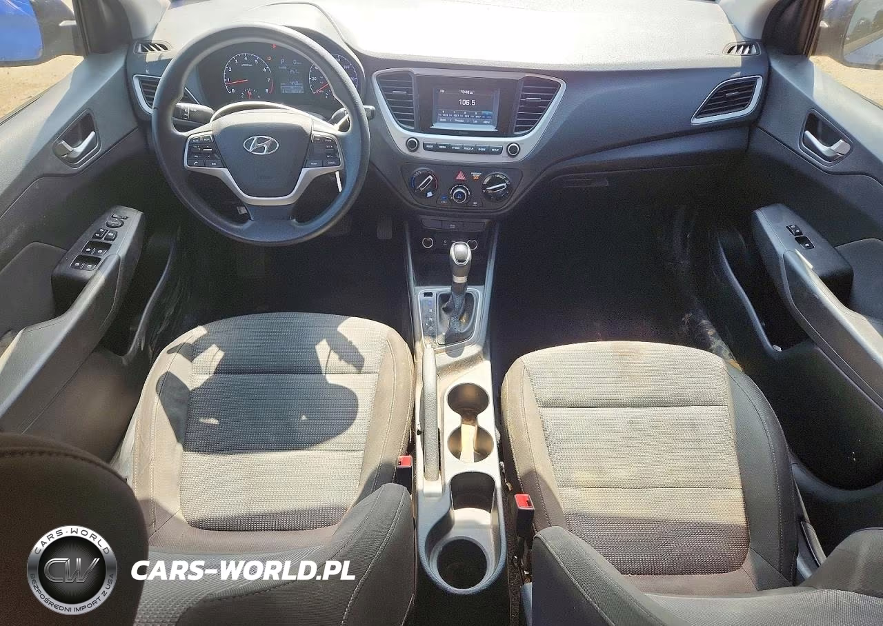 2019 Hyundai Accent Se VIN:3KPC24A39KE076026 - 8