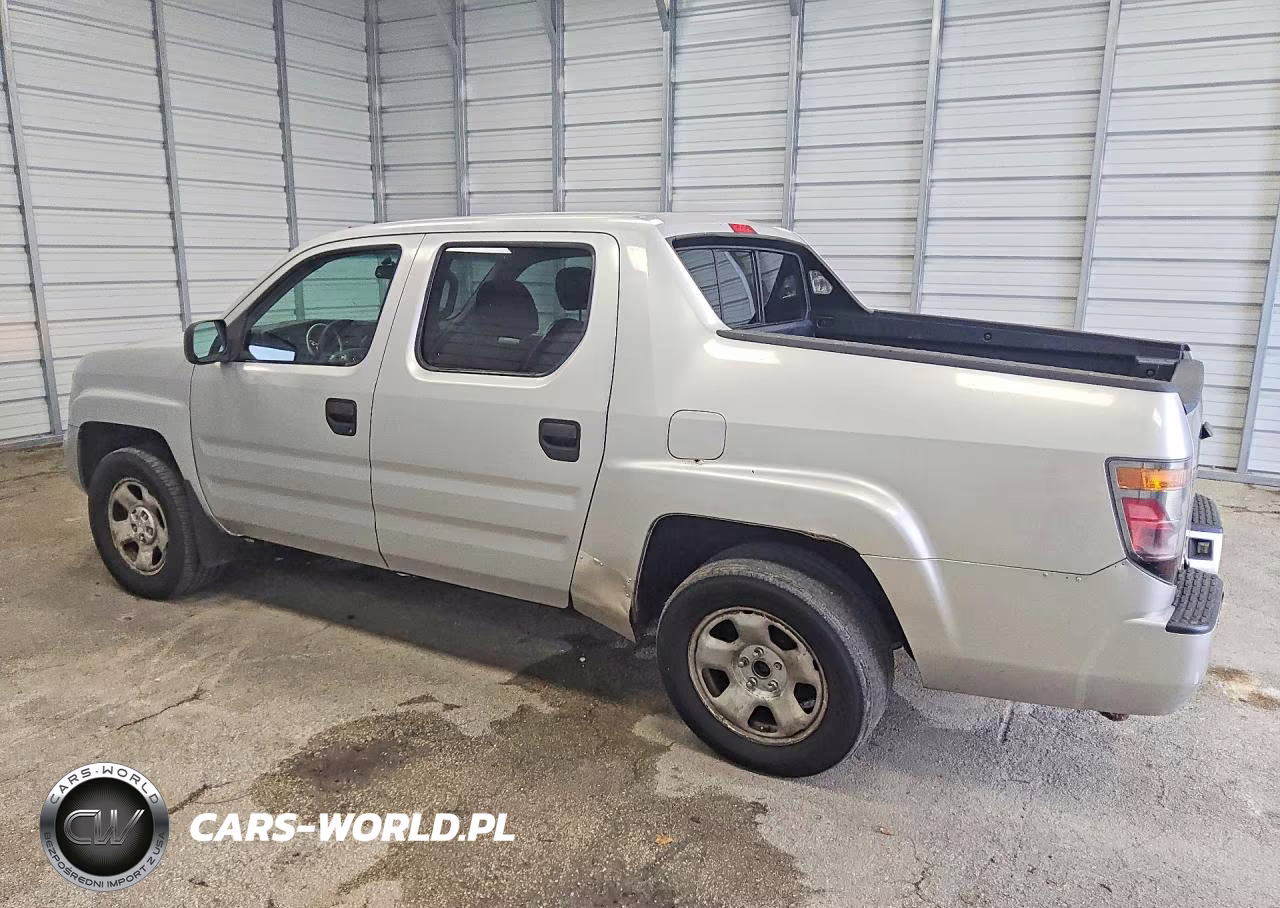 2007 Honda Ridgeline Rts VIN:2HJYK16487H002514 - 2
