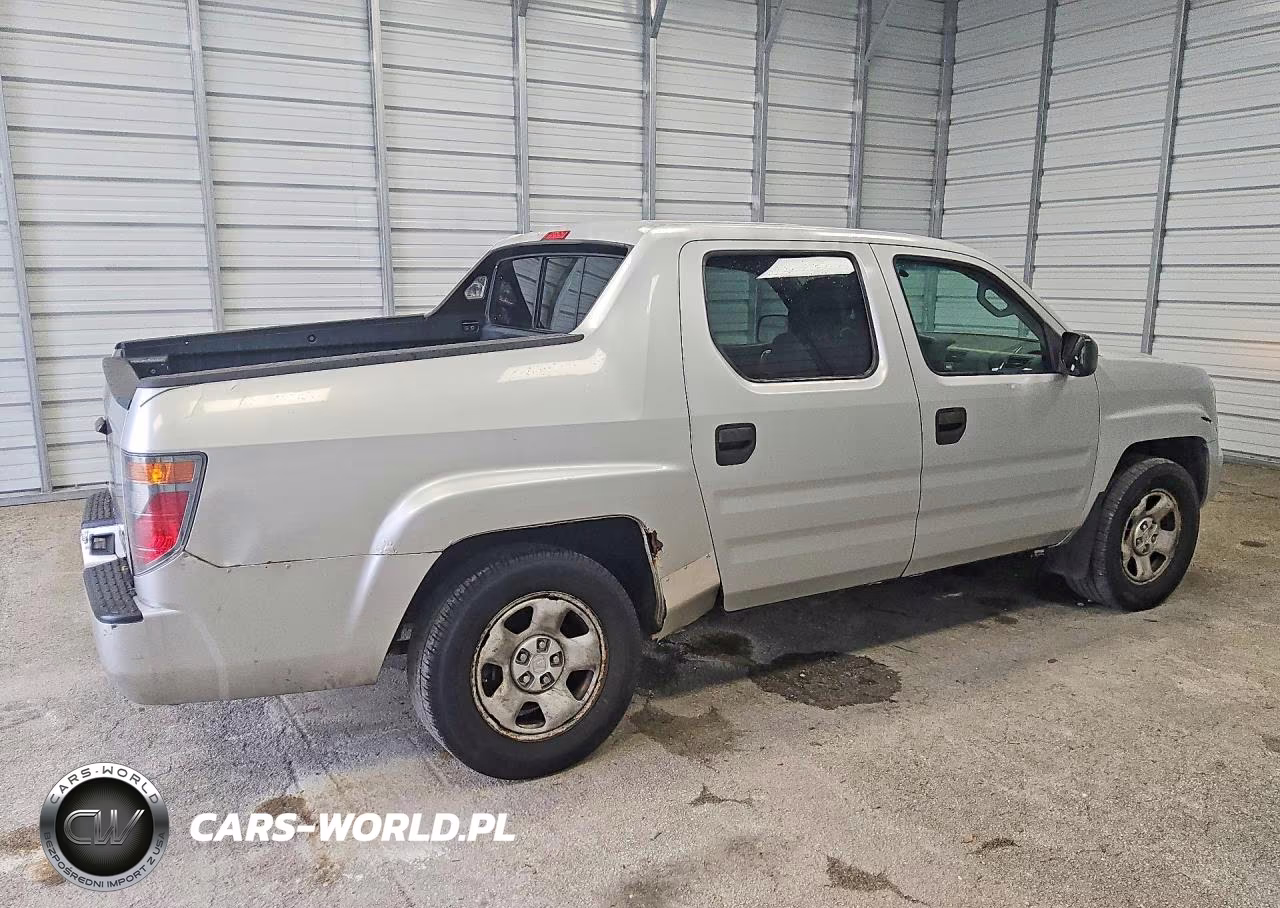 2007 Honda Ridgeline Rts VIN:2HJYK16487H002514 - 3
