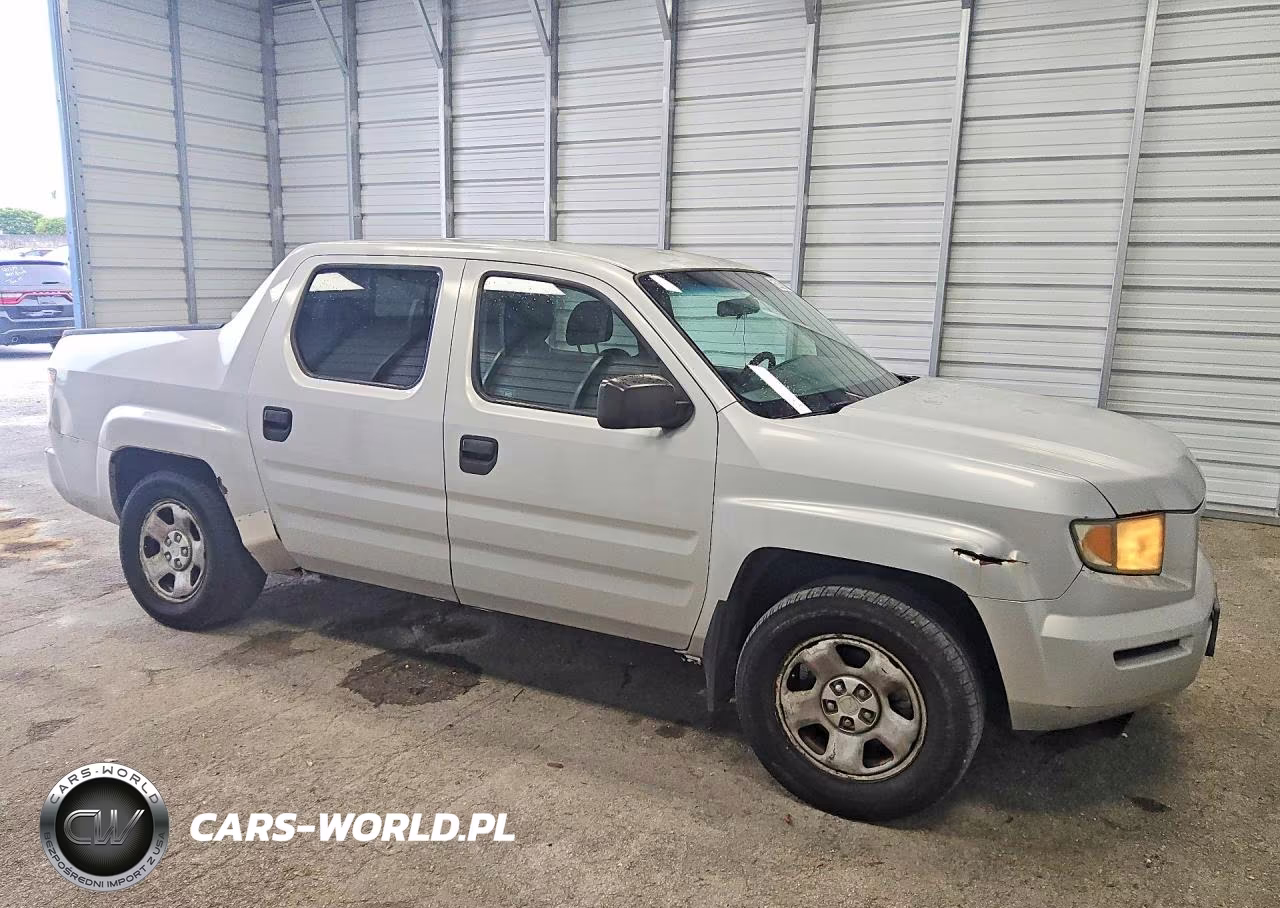 2007 Honda Ridgeline Rts VIN:2HJYK16487H002514 - 4