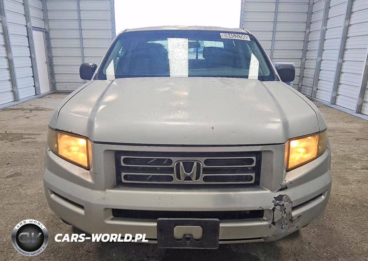 2007 Honda Ridgeline Rts VIN:2HJYK16487H002514 - 5
