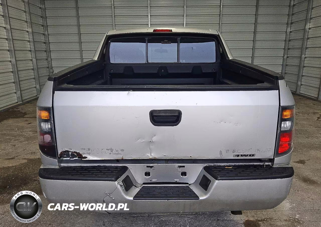 2007 Honda Ridgeline Rts VIN:2HJYK16487H002514 - 6