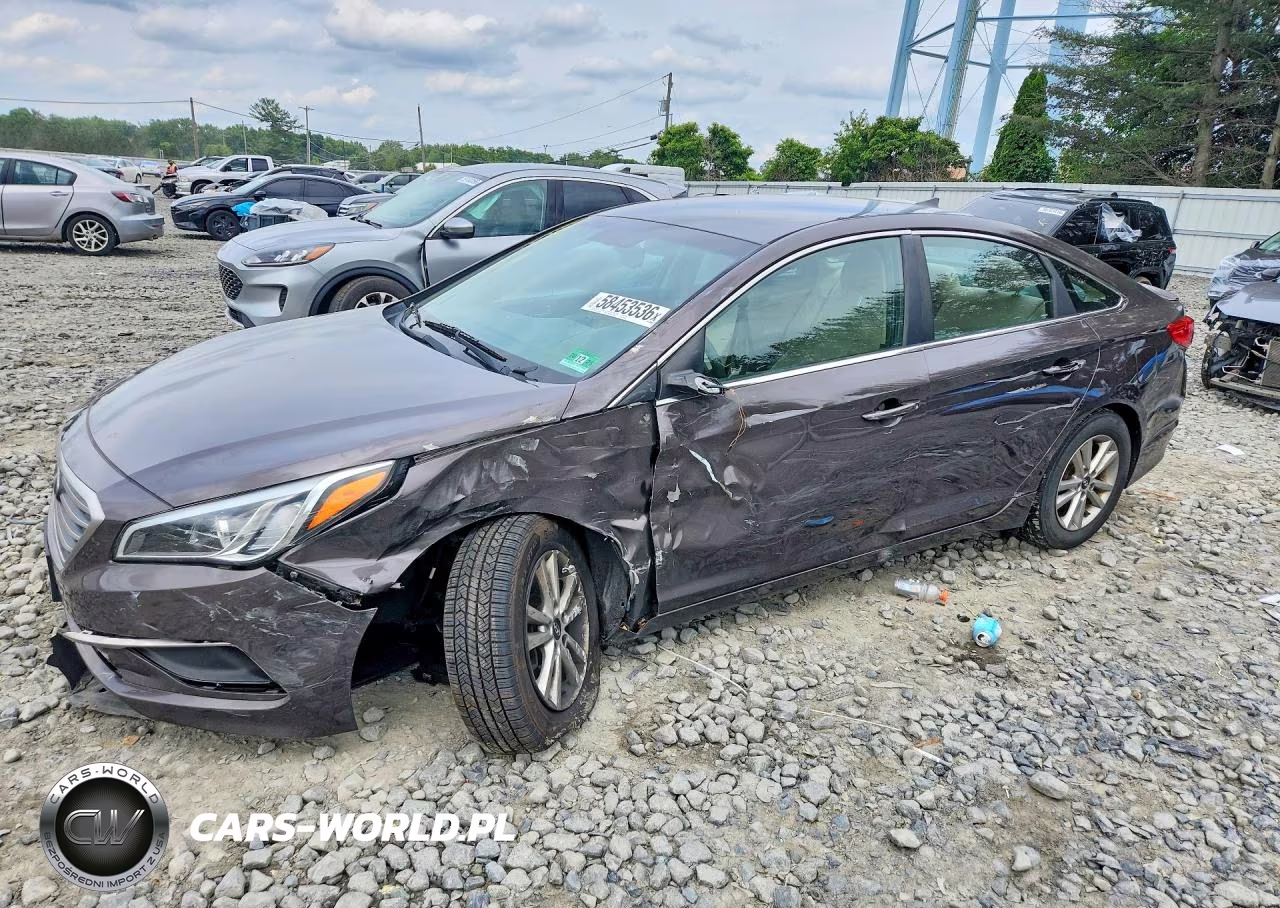 2017 Hyundai Sonata Se VIN:5NPE24AF6HH443665 - 1