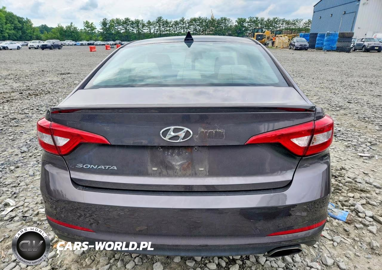 2017 Hyundai Sonata Se VIN:5NPE24AF6HH443665 - 6