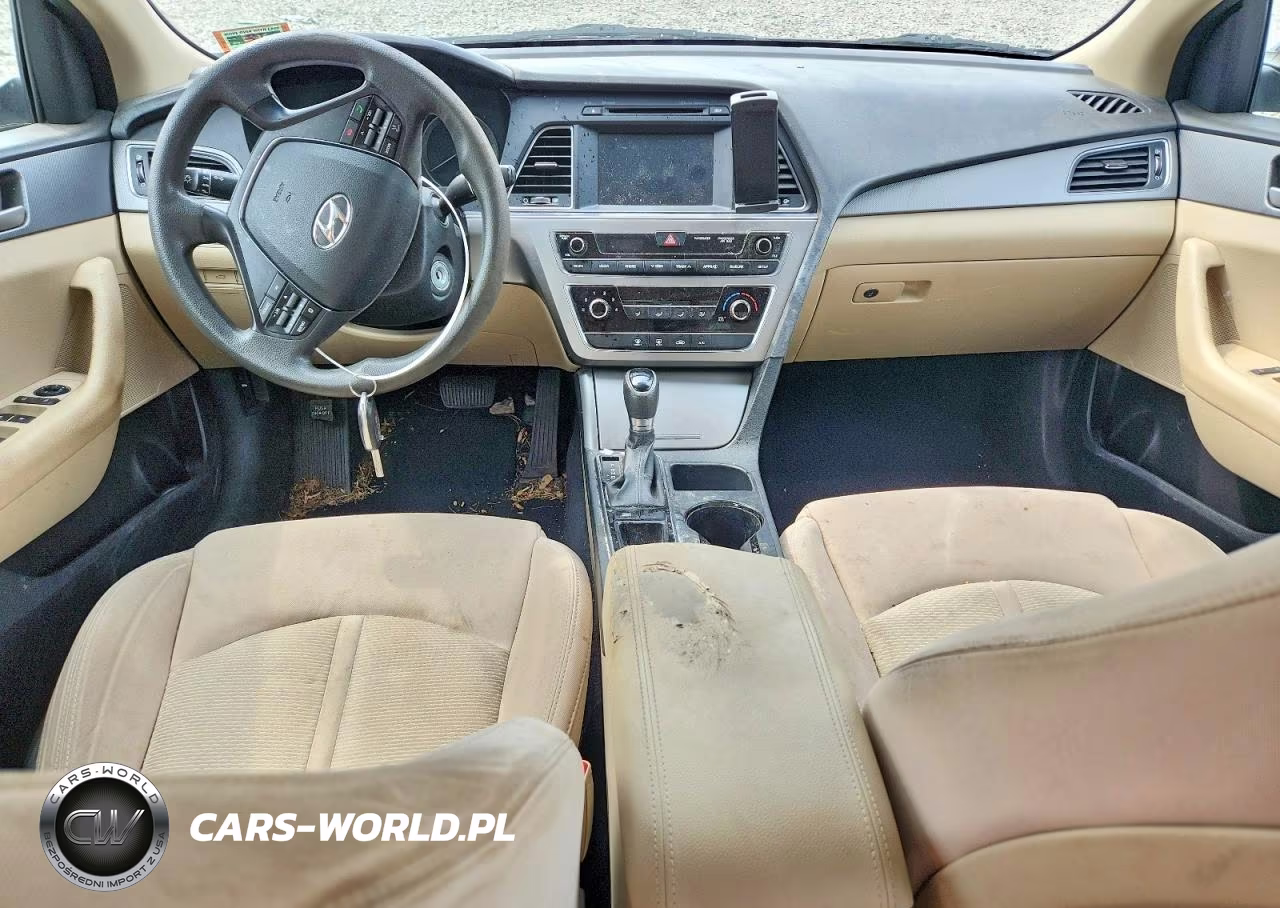2017 Hyundai Sonata Se VIN:5NPE24AF6HH443665 - 8