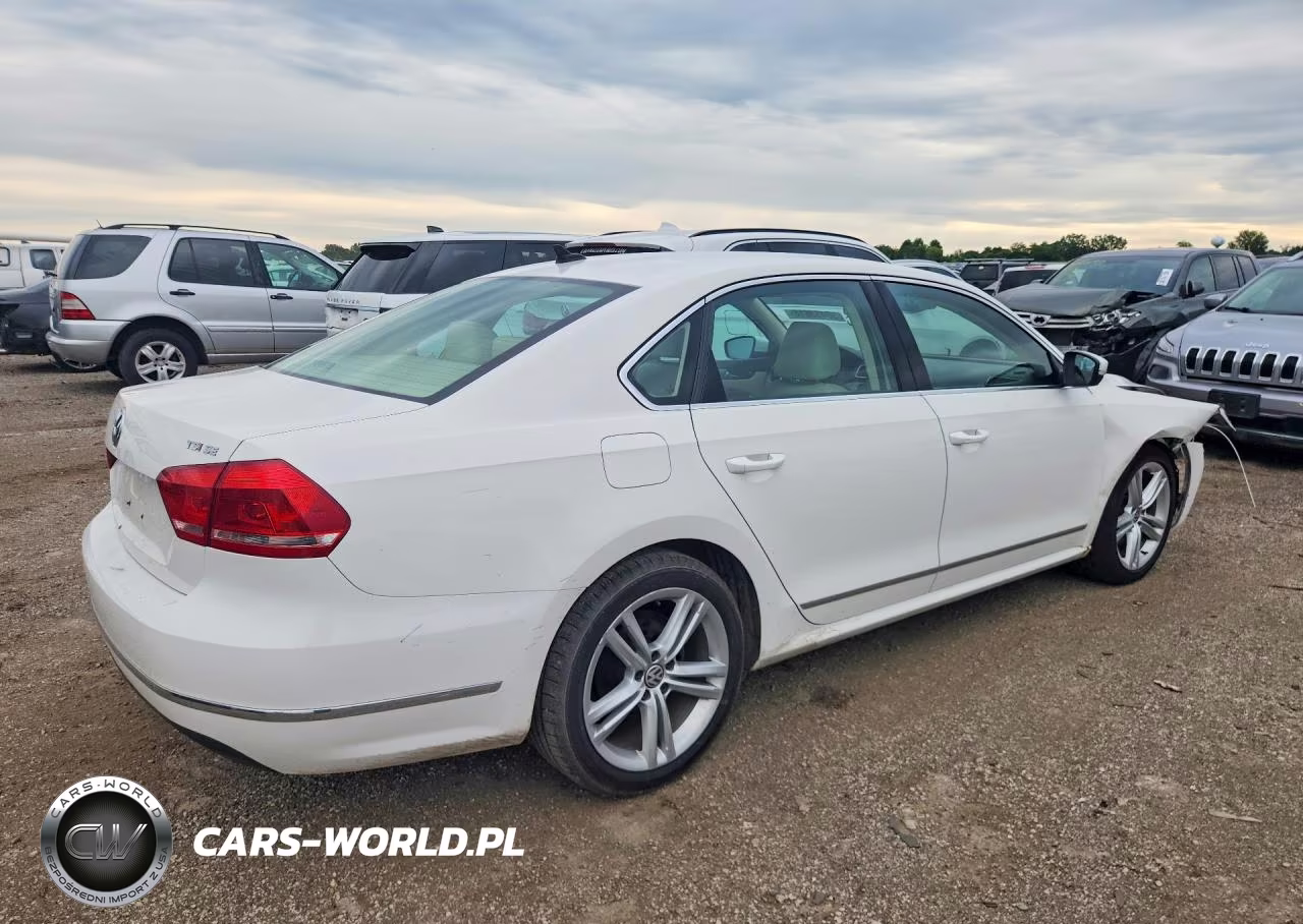 2015 Volkswagen Passat Se VIN:1VWBS7A32FC005192 - 2