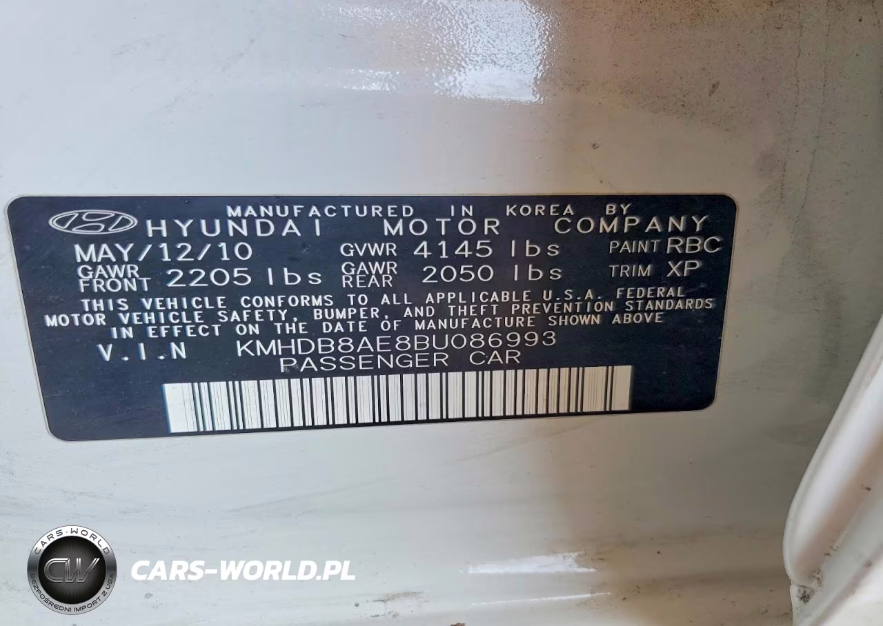 2011 Hyundai Elantra Touring Gls VIN:KMHDB8AE8BU086993 - 12