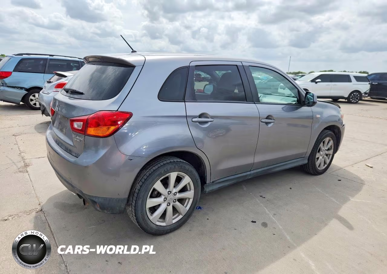 2013 Mitsubishi Outlander Sport Es VIN:4A4AP3AU7DE024770 - 3
